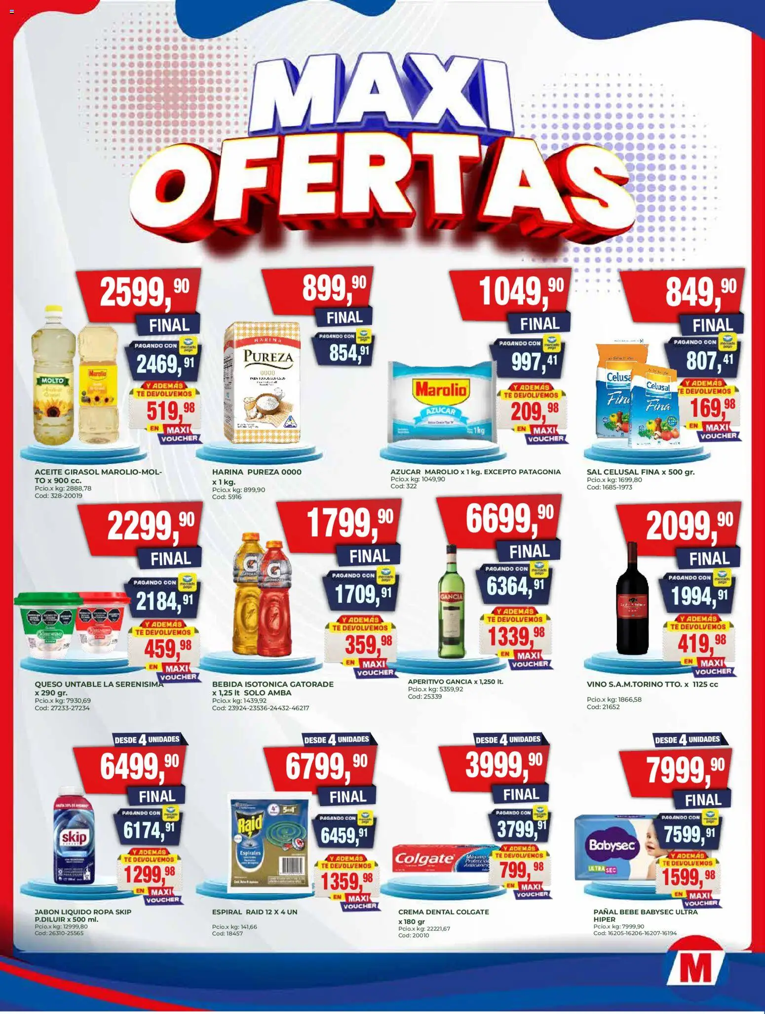 Maxiconsumo ofertas │ válido desde el 16.03.2026 | Página: 2 | Productos: Harina, Jabón líquido, Jabón, Ropa