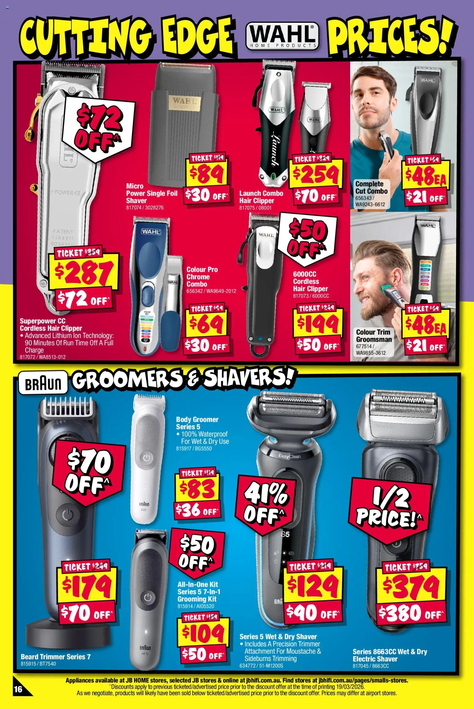 JB Hi-Fi catalogue - valid from 02.04.2026 | Page: 16 | Products: Electric shaver