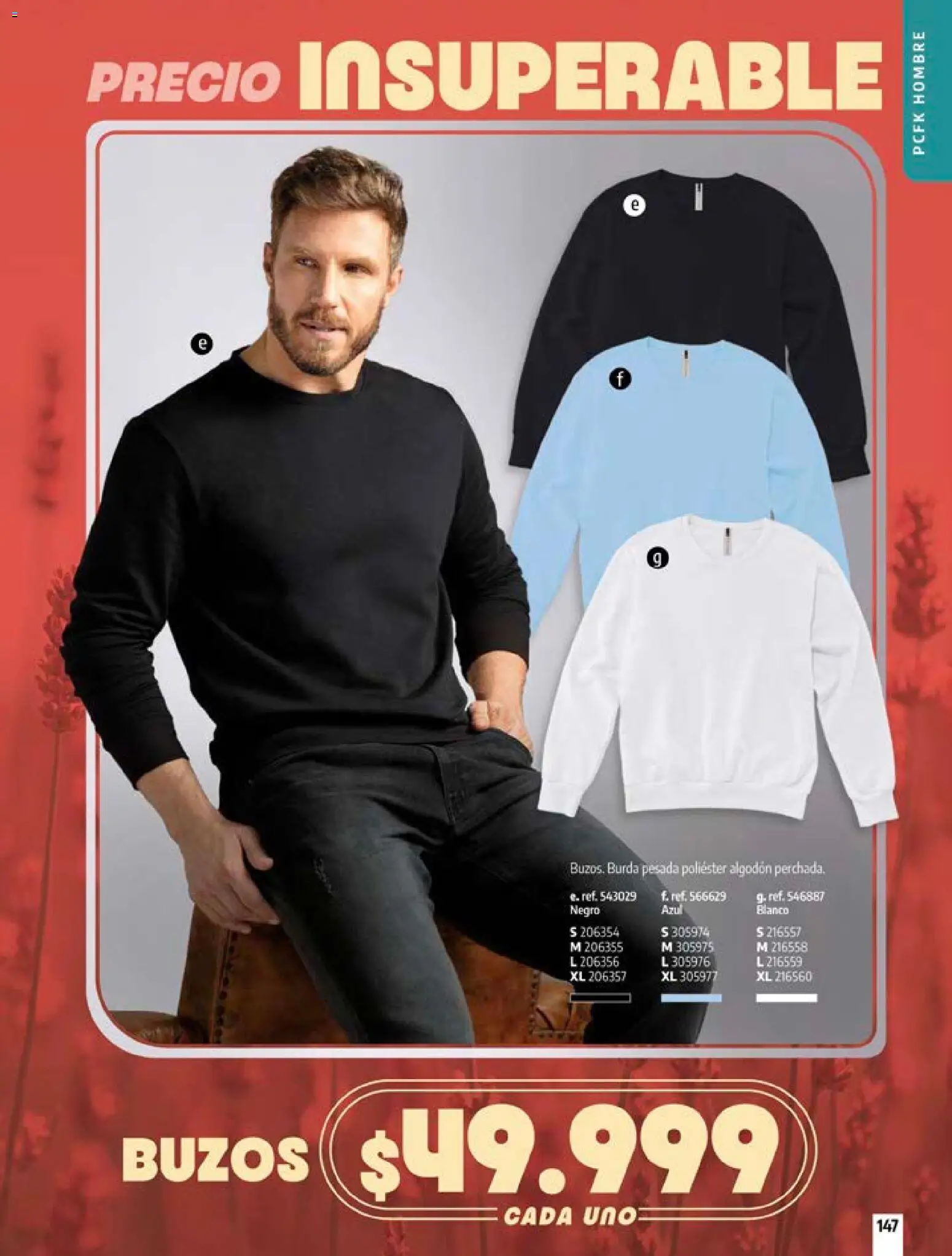 Pacifika revista - valida desde el 24.04.2026 | Página: 147 | Productos: Algodón