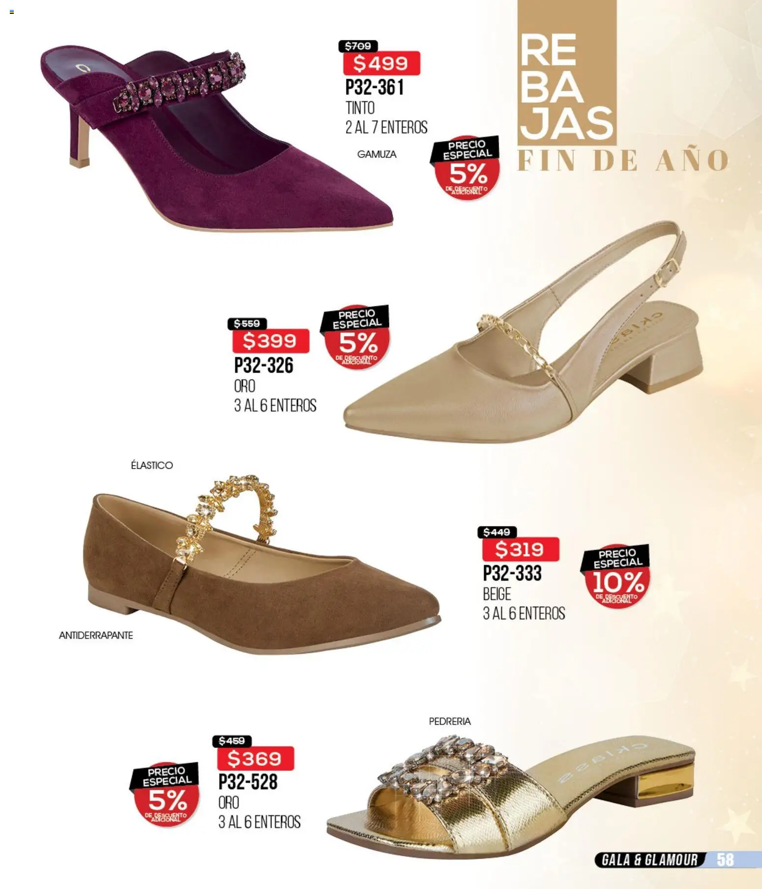 Nuevas ofertas de Cklass válidas en toda la República Mexicana desde el 02.01.2026. ¡Encuentra las mejores ofertas en Cklass catálogo Rebajas Inicio de Año Calzado! | Página: 59 | Productos: Gamuza