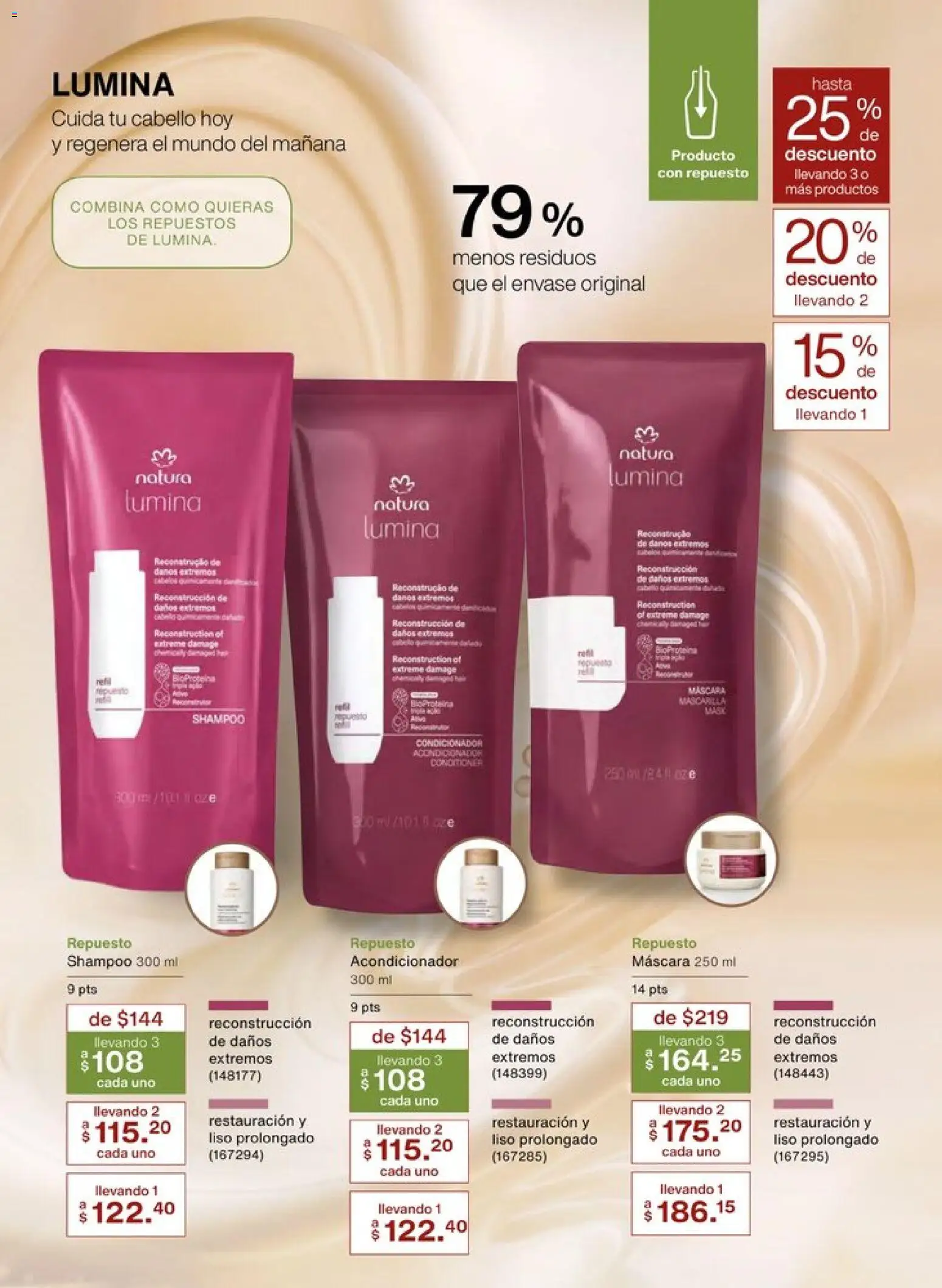 Nuevas ofertas de Natura válidas en toda la República Mexicana desde el 20.12.2025. ¡Encuentra las mejores ofertas en Natura campaña 1 2026! | Página: 146 | Productos: Máscara, Mascarilla, Acondicionador