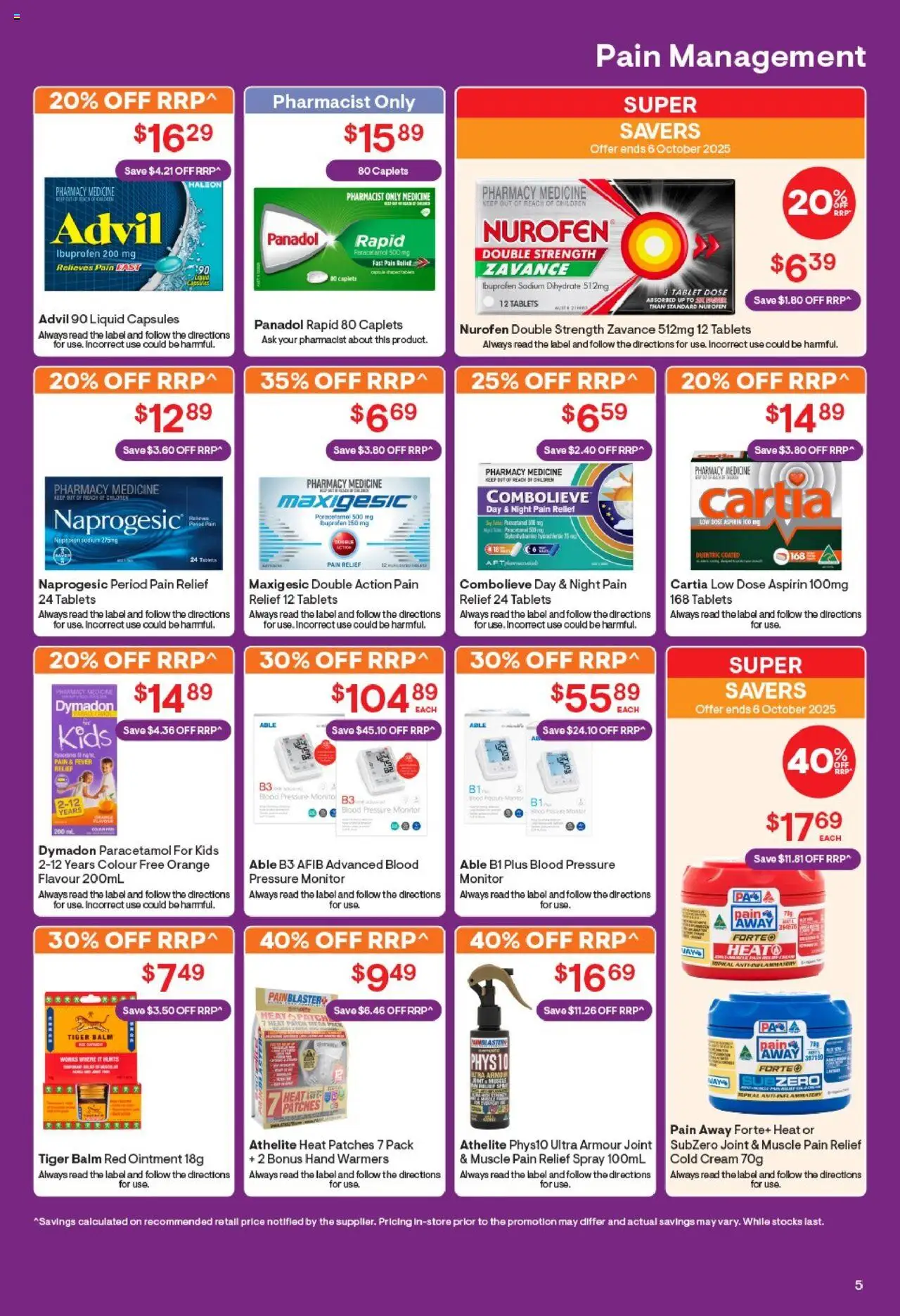 Discount Drug Stores catalogue - valid from 10.09.2025 | Page: 6 | Products: Tablet, Monitor, Tablets, Pain relief