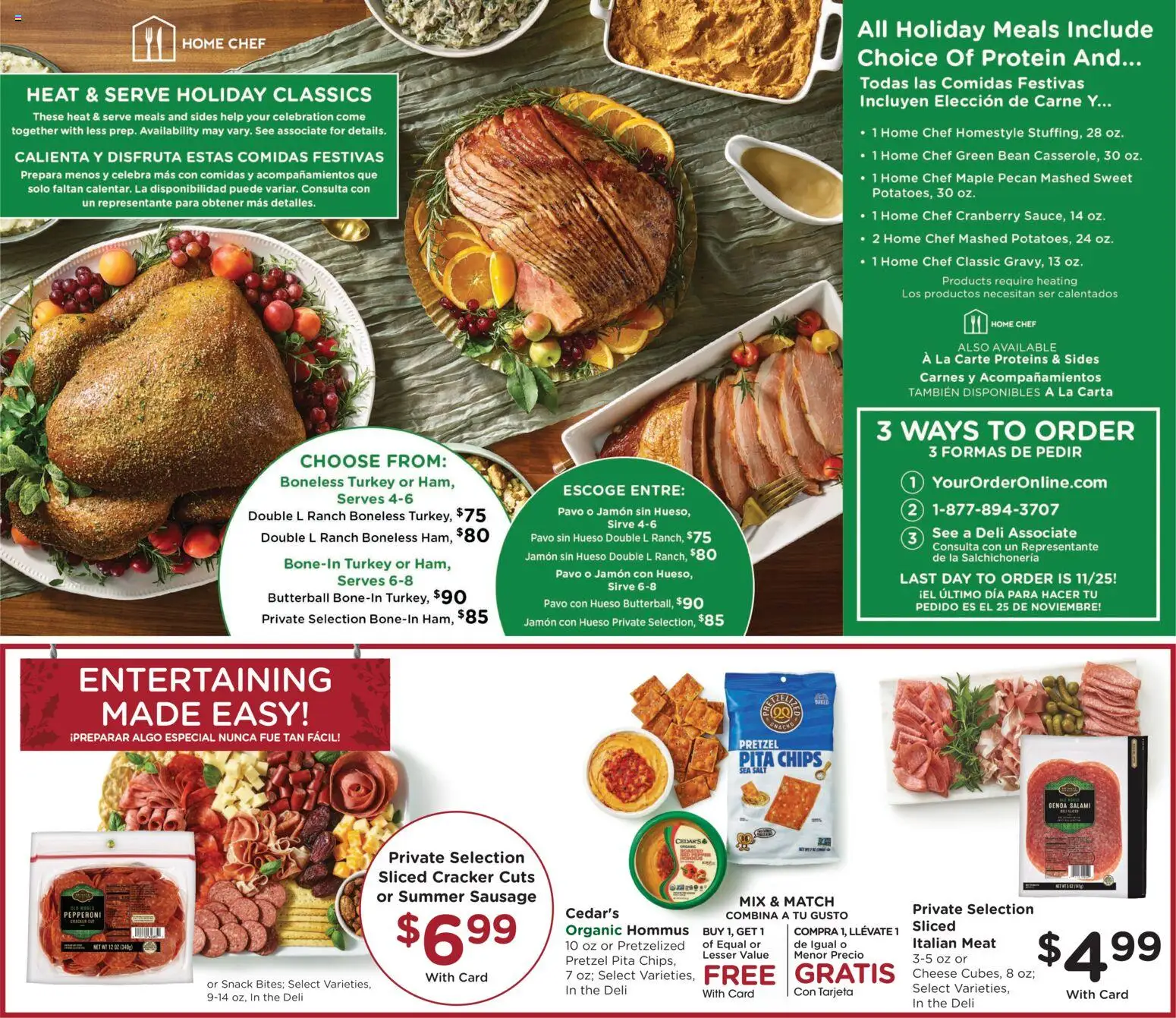 Smith's Weekly Ad - NM - valid from 19.11.2025 | Page: 6 | Products: Cheese, Salami, Chips, Sausage