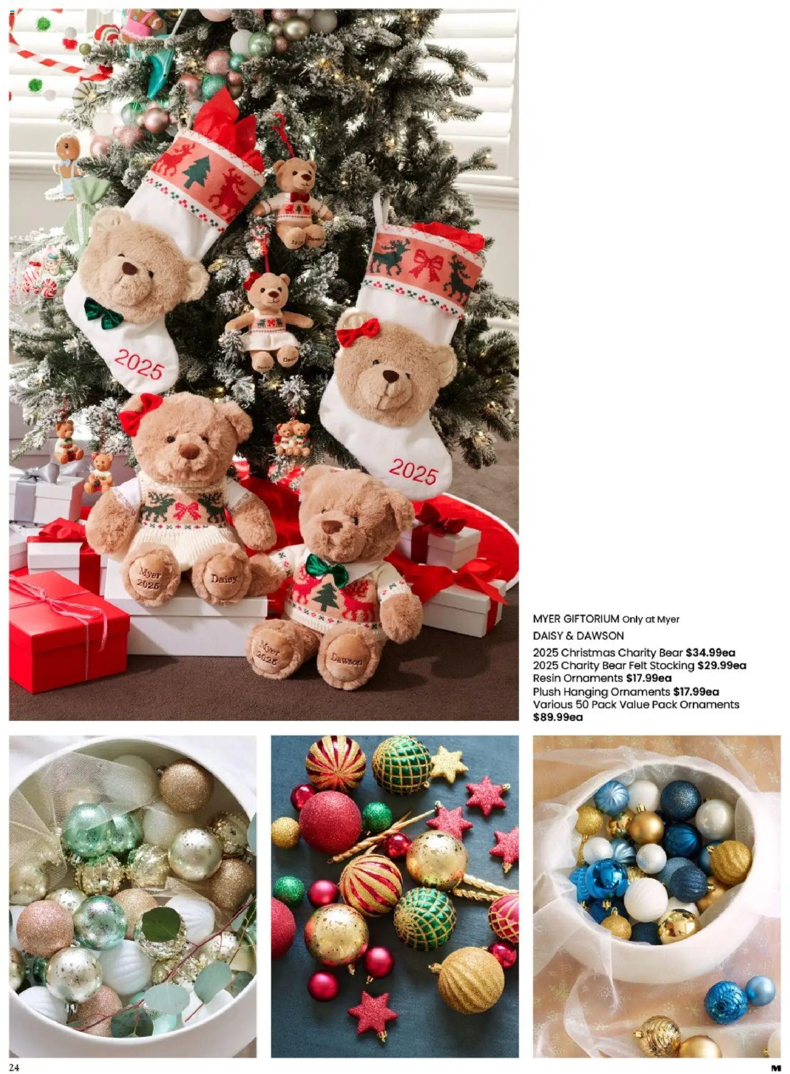 Myer catalogue - valid from 03.11.2025 | Page: 24 | Products: Ornaments
