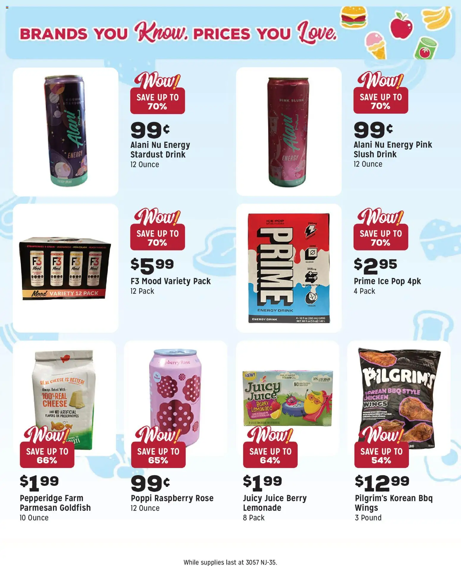 Grocery Outlet Weekly Ad - valid from 22.10.2025 | Page: 12 | Products: Cheese, Juice, Strawberries, Cream
