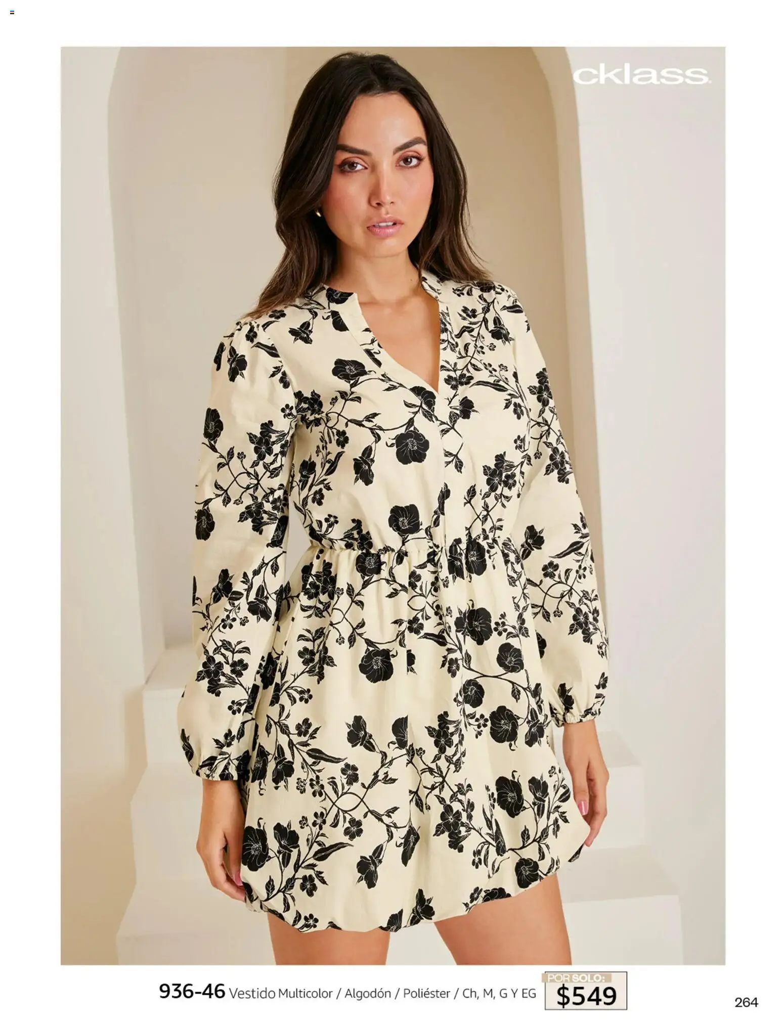 Nuevas ofertas de Cklass válidas en toda la República Mexicana desde el 02.01.2026. ¡Encuentra las mejores ofertas en Cklass catálogo Primavera! | Página: 279 | Productos: Algodón, Vestido