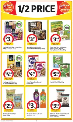 Preview of Coles Catalogue SA - valid from 28.01.2026 | Page: 3 | Products: Table, Butter, Oats, Lime