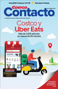Vista previa de Costco - Revista Octubre, nuevo folleto de la tienda, válido en México a partir del 03.10.2025