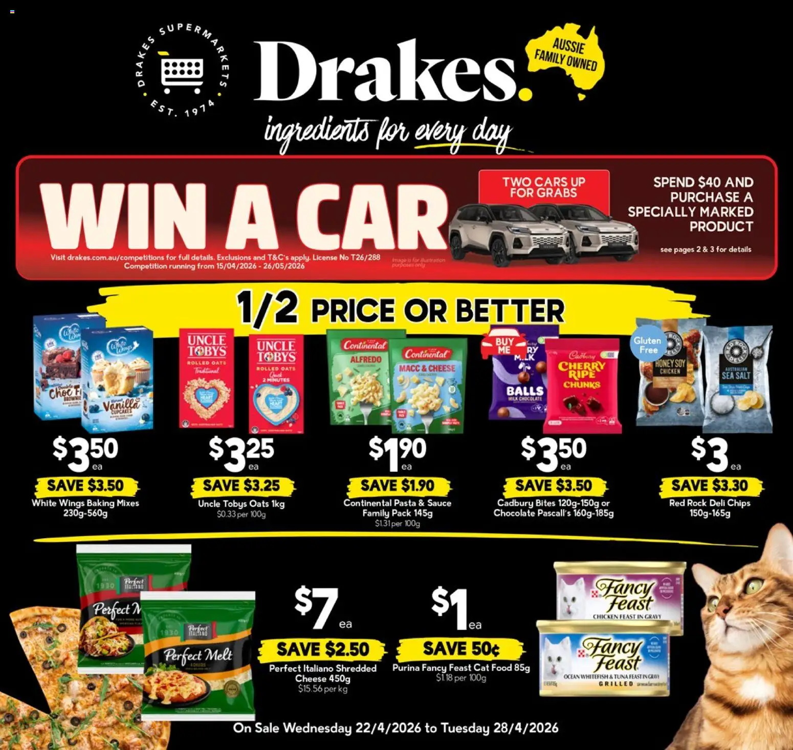 Drakes catalogue - valid from 22.04.2026 | Page: 20 | Products: Milk, Honey, Salt, Tuna