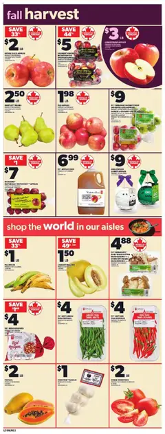 Preview of Loblaws weekly flyer / circulaire from shop Loblaws valid from 16.10.2025 | Page: 11 | Products: PC, Potatoes, Apples, Tomatoes