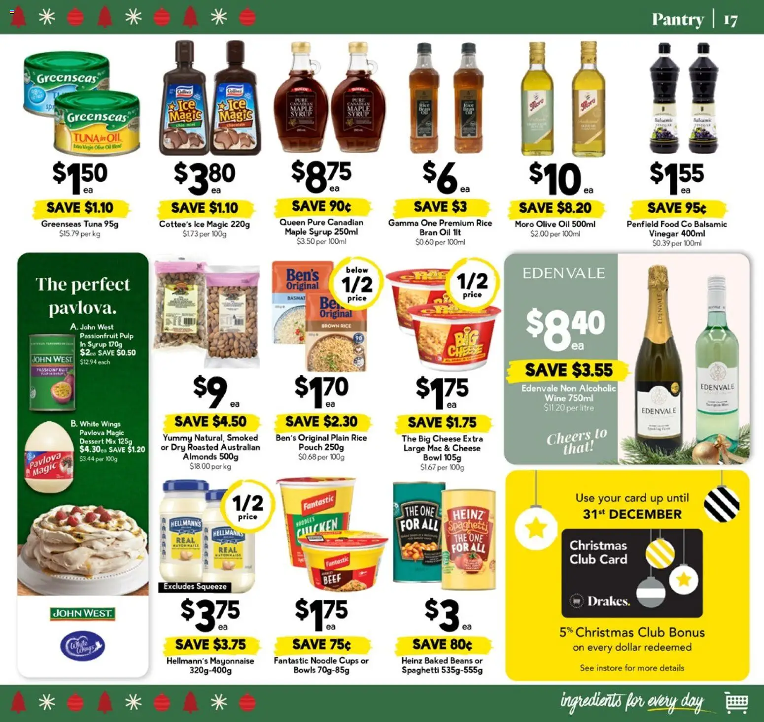 Drakes catalogue - valid from 10.12.2025 | Page: 17 | Products: Cups, Noodles, Beef, Passionfruit