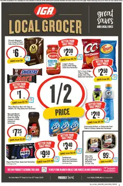Preview of IGA Local Grocer SA - valid from 17.09.2025