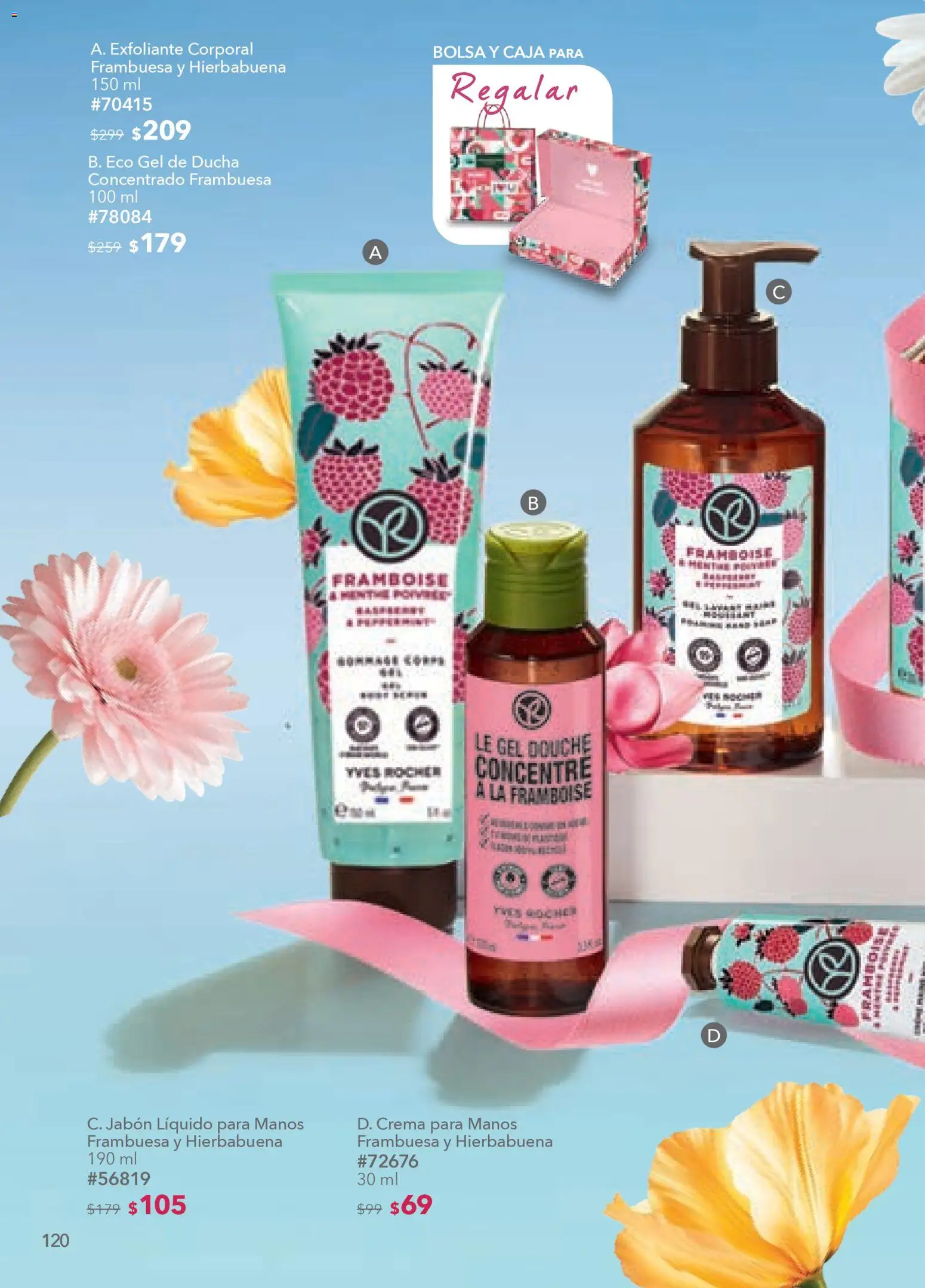 Nuevas ofertas de Yves Rocher válidas en toda la República Mexicana desde el 24.03.2026. ¡Encuentra las mejores ofertas en Yves Rocher campaña 5 2026! | Página: 122 | Productos: Bolsa, Exfoliante corporal, Caja, Gel de ducha