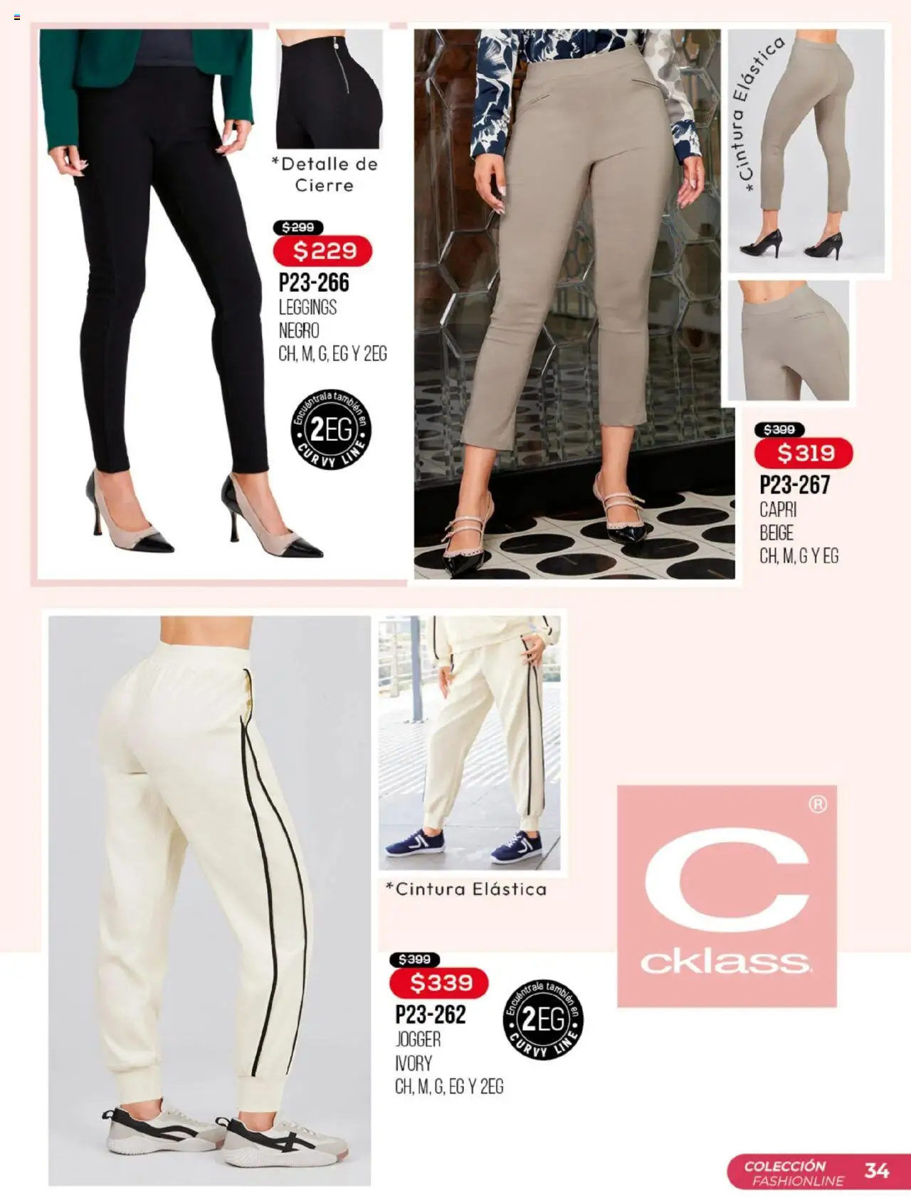Nuevas ofertas de Cklass válidas en toda la República Mexicana desde el 01.10.2025. ¡Encuentra las mejores ofertas en Cklass - Catálogo Promoción De La Semana! | Página: 35 | Productos: Leggings