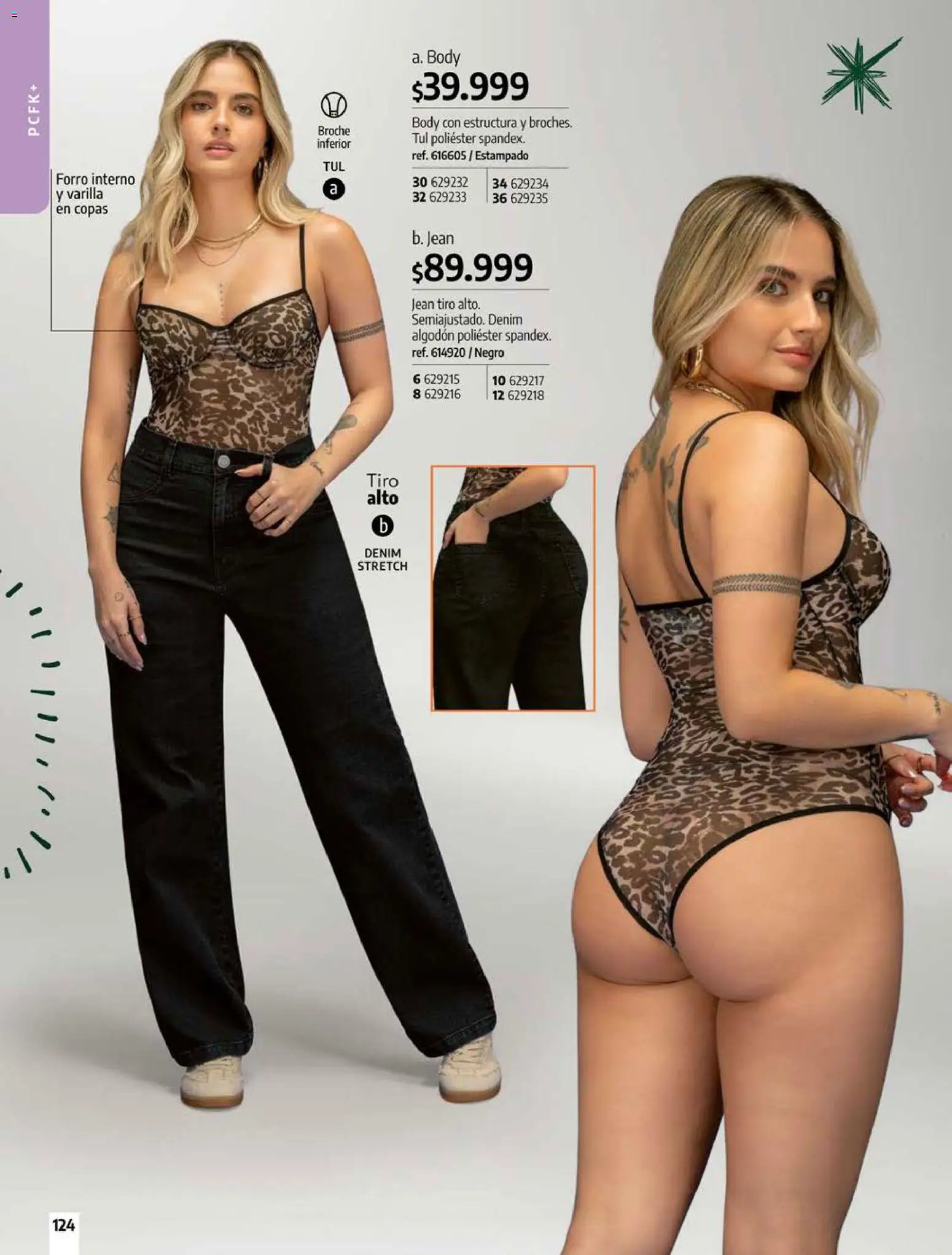 Pacifika revista - valida desde el 01.08.2026 | Página: 124 | Productos: Algodón, Body, Jean