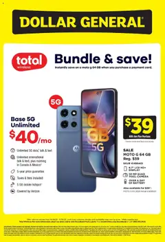 Preview of Dollar General weekly ads valid from 19.10.2025