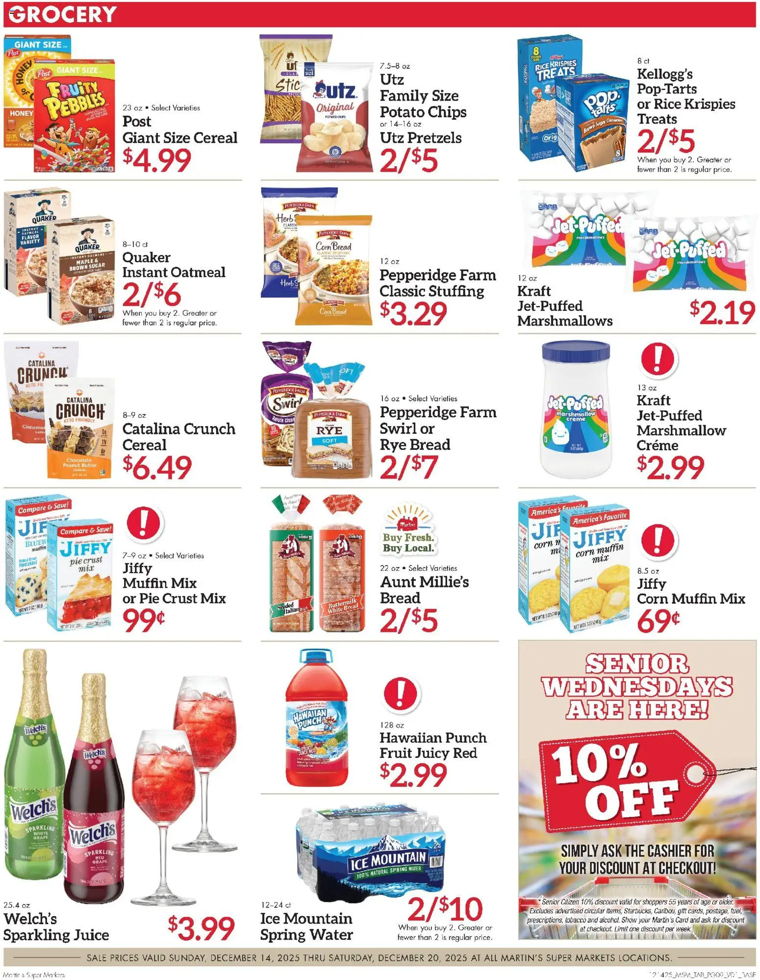 Martin’s - Next Ad - IN - valid from 14.12.2025 | Page: 9 | Products: Bread, Chocolate, Chips, Water