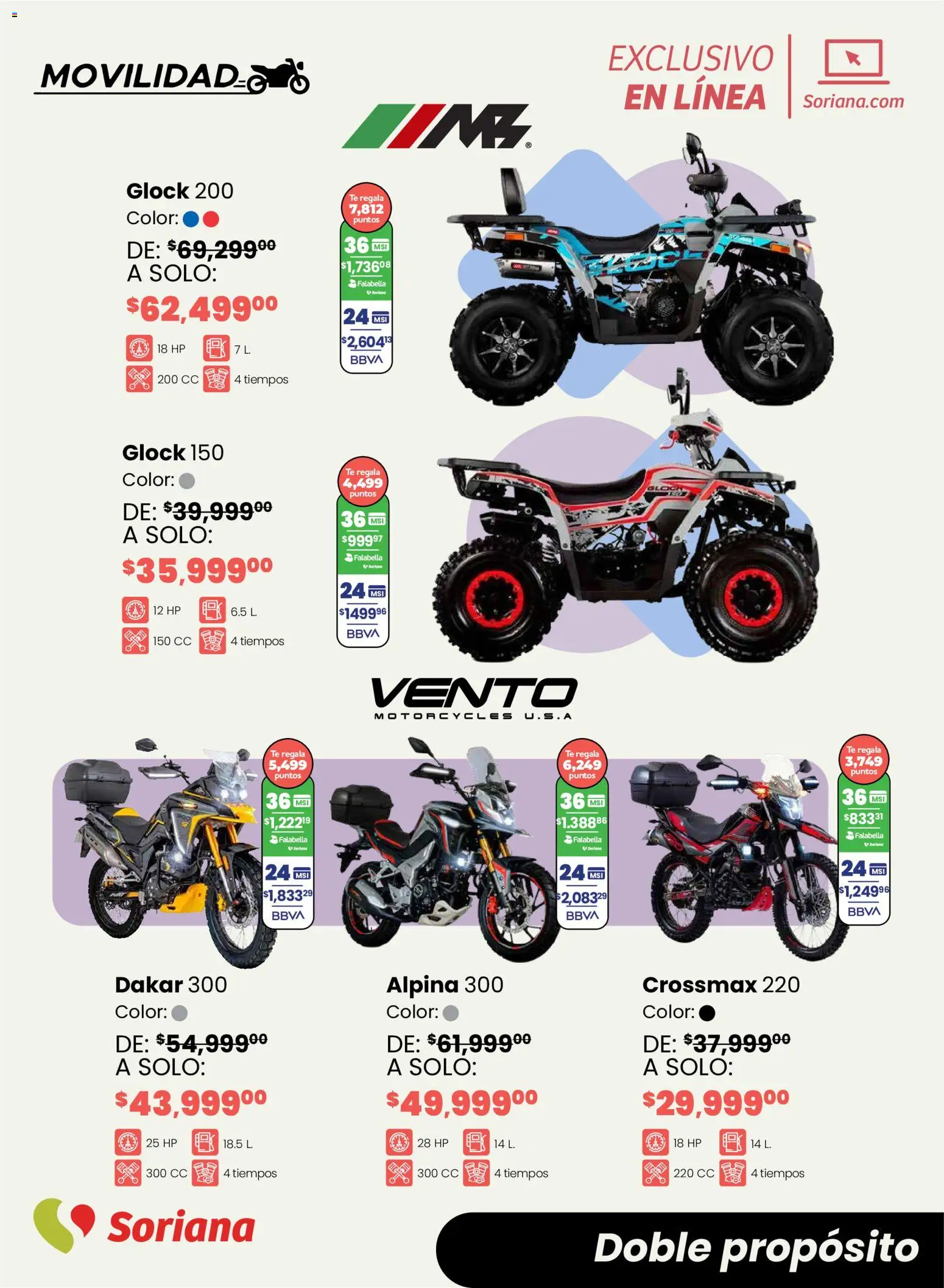 Nuevas ofertas de Soriana válidas en toda la República Mexicana desde el 16.02.2026. ¡Encuentra las mejores ofertas en Soriana - Motos y más Soriana Exclusivo en línea! | Página: 10 | Productos: Té