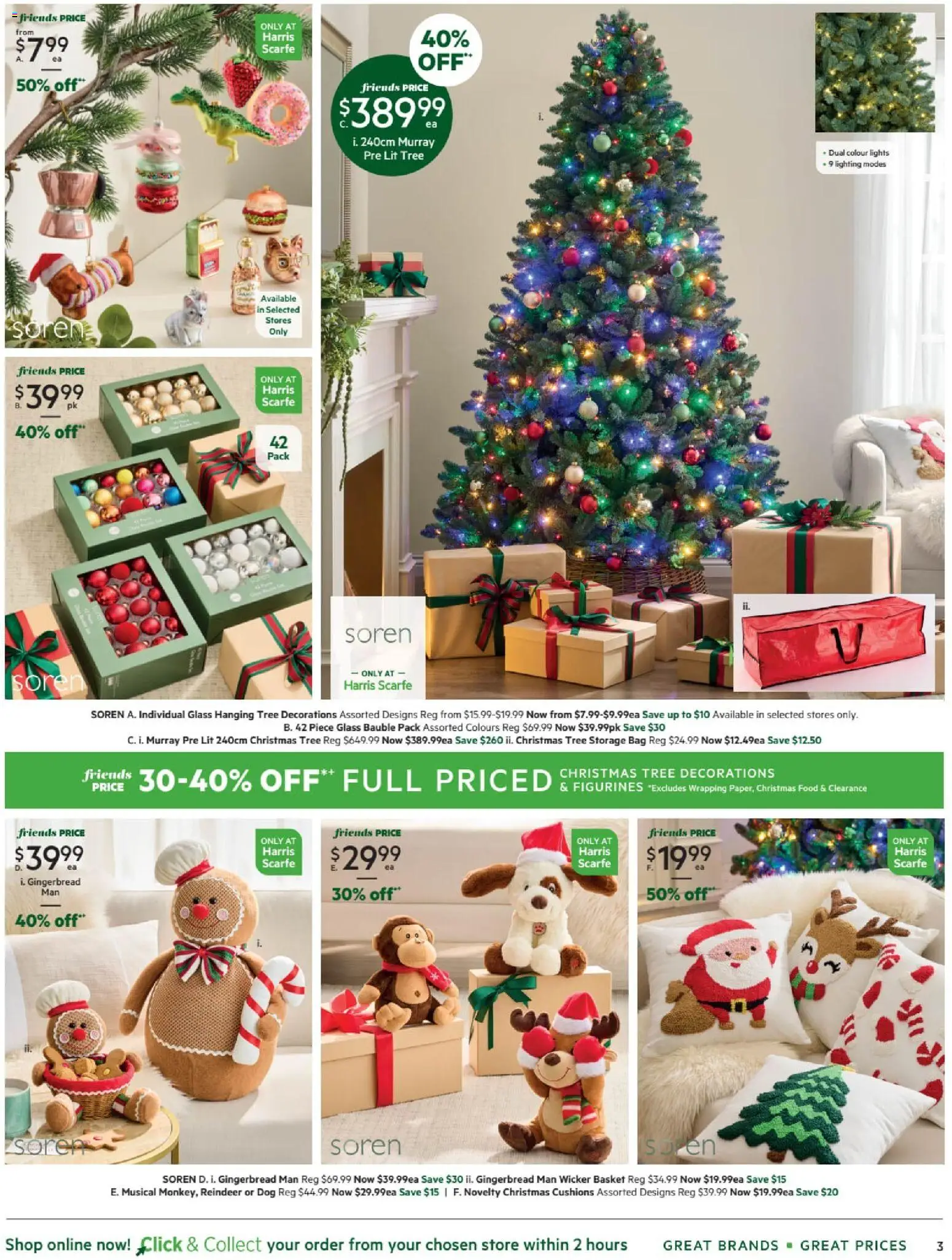 Harris Scarfe catalogue - valid from 07.11.2025 | Page: 3 | Products: Basket, Novelty, Bag