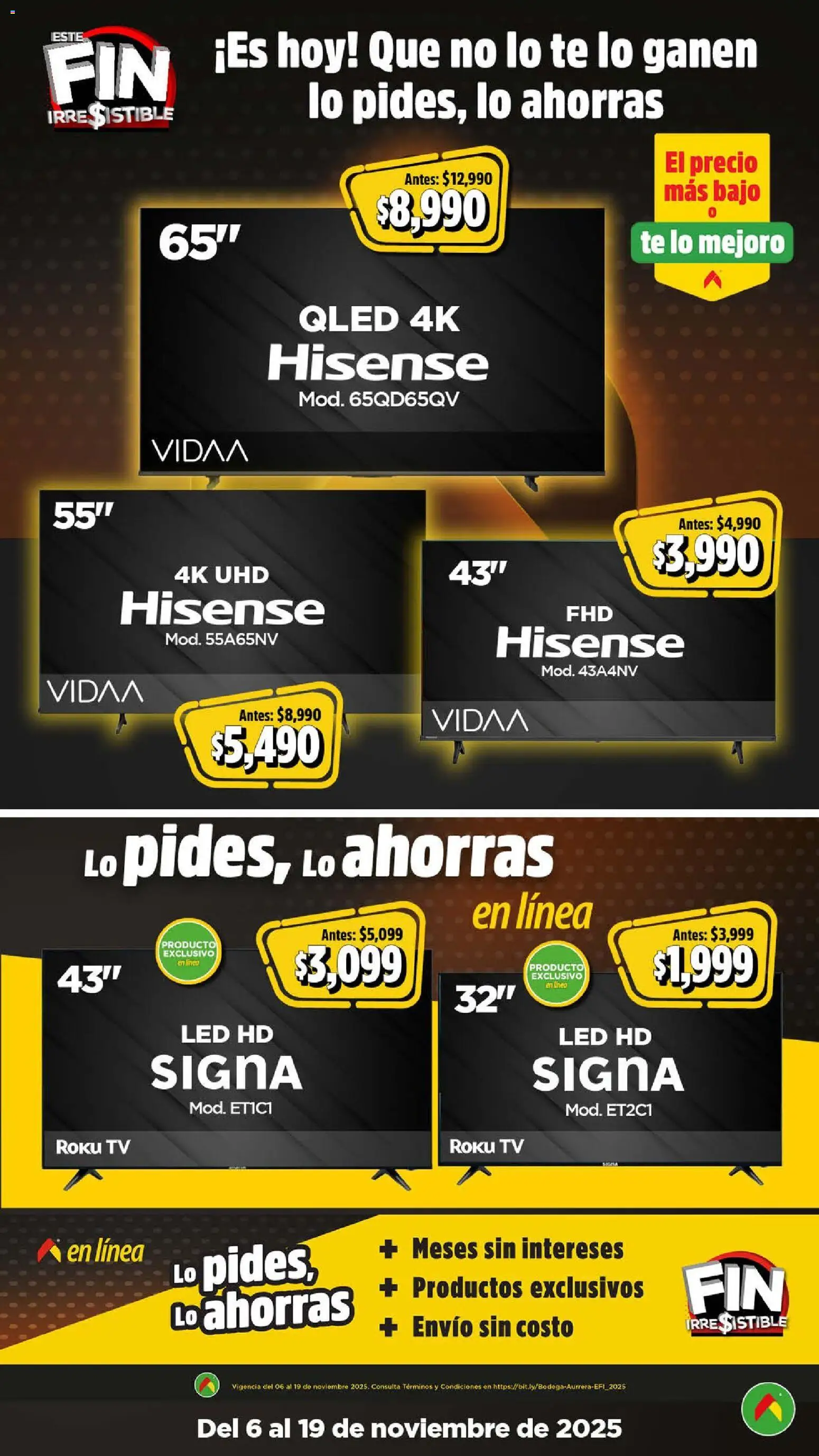 Nuevas ofertas de Bodega Aurrerá válidas en toda la República Mexicana desde el 06.11.2025. ¡Encuentra las mejores ofertas en Bodega Aurrerá Buen Fin ! | Página: 5 | Productos: Té