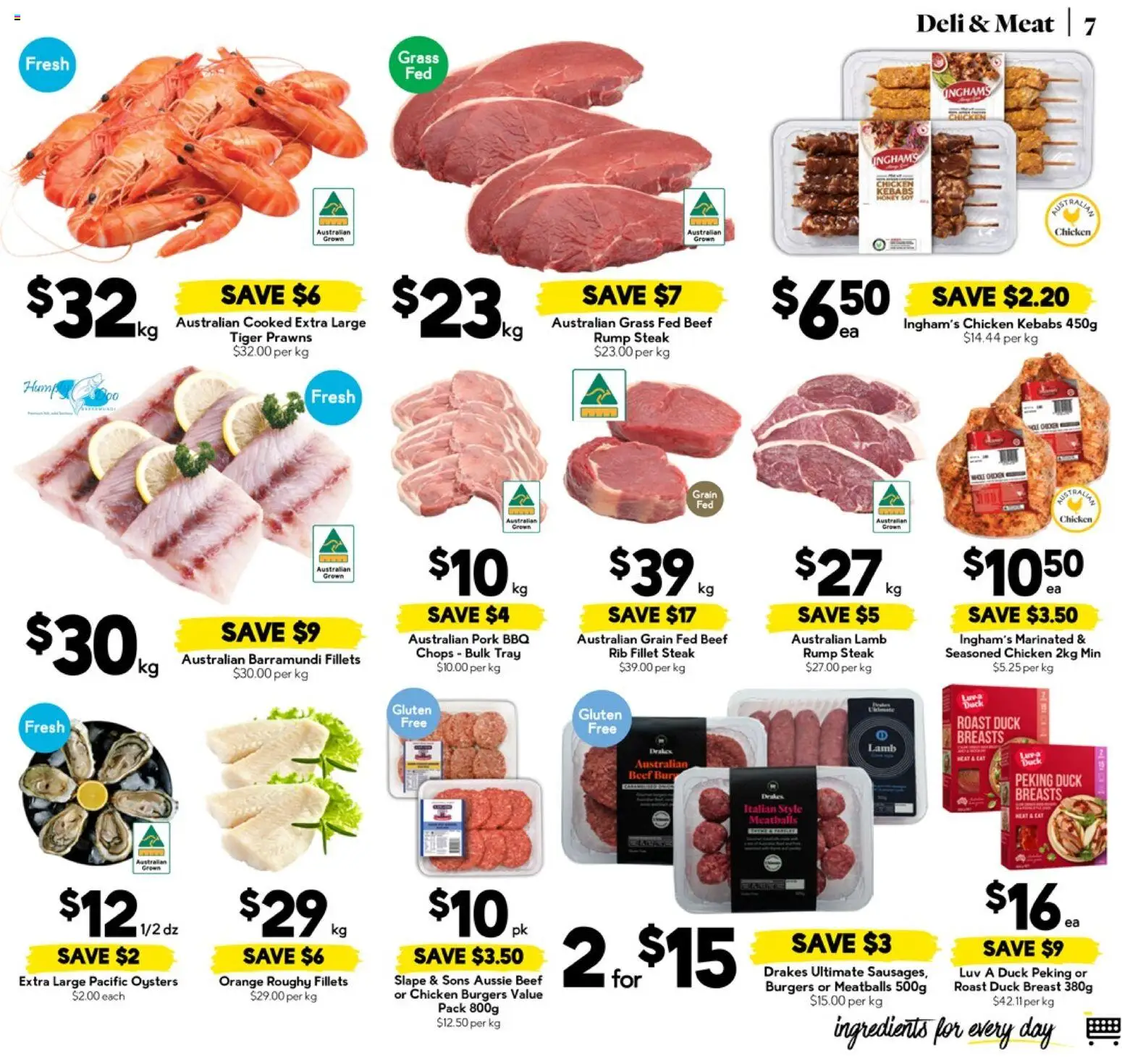 Drakes catalogue - valid from 19.11.2025 | Page: 7 | Products: Chicken, Pork, Meat, Steak