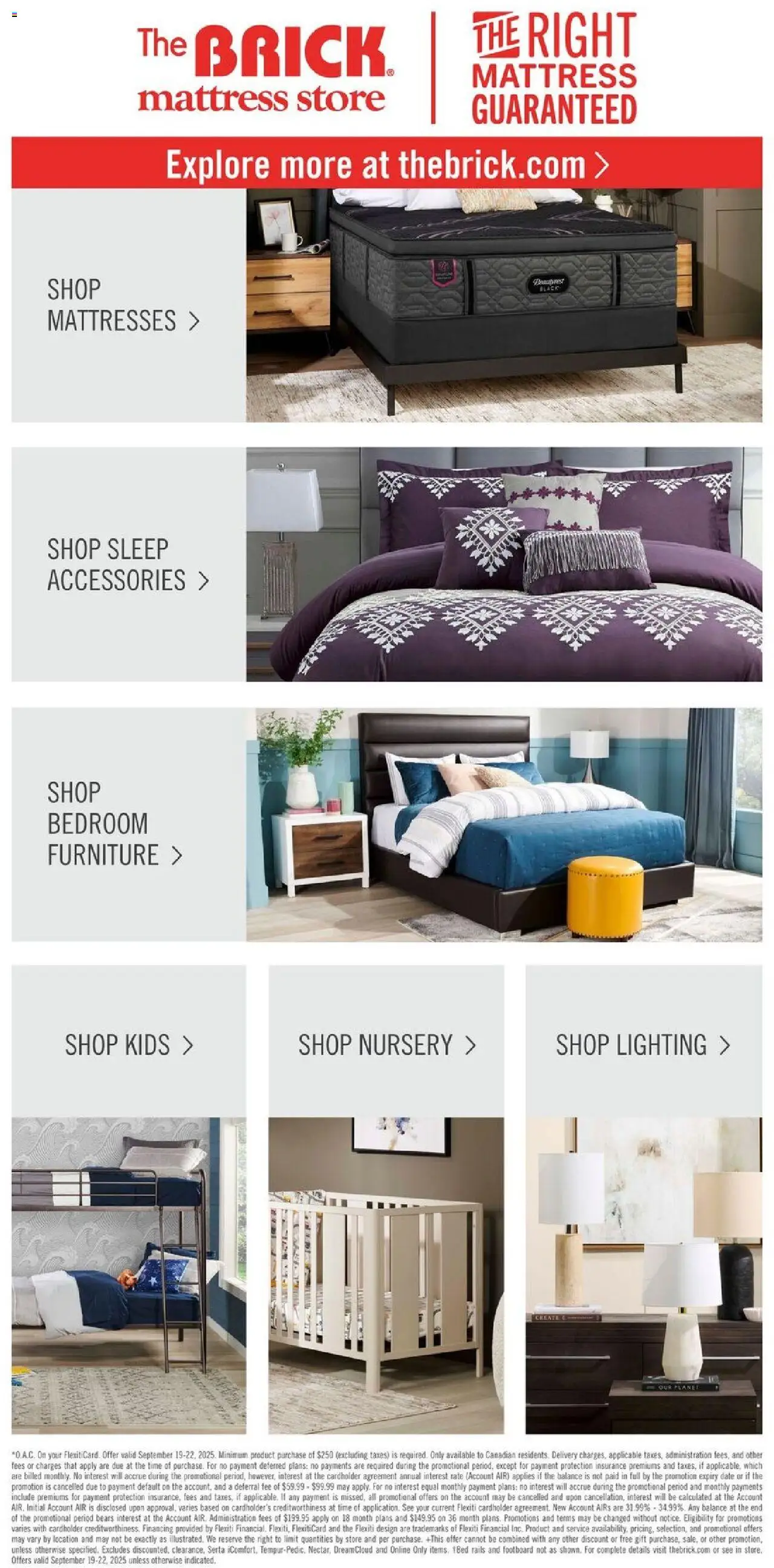 The Brick flyer valid from 19.09.2025 | Page: 18 | Products: Mattress