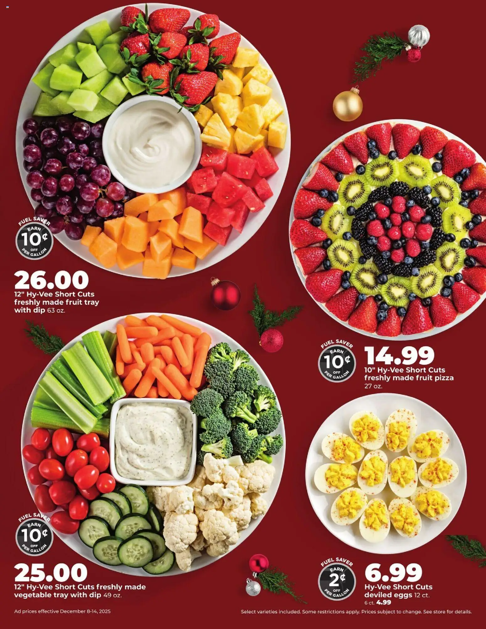 HyVee Weekly Ad - valid from 08.12.2025 | Page: 5 | Products: Eggs, Pizza