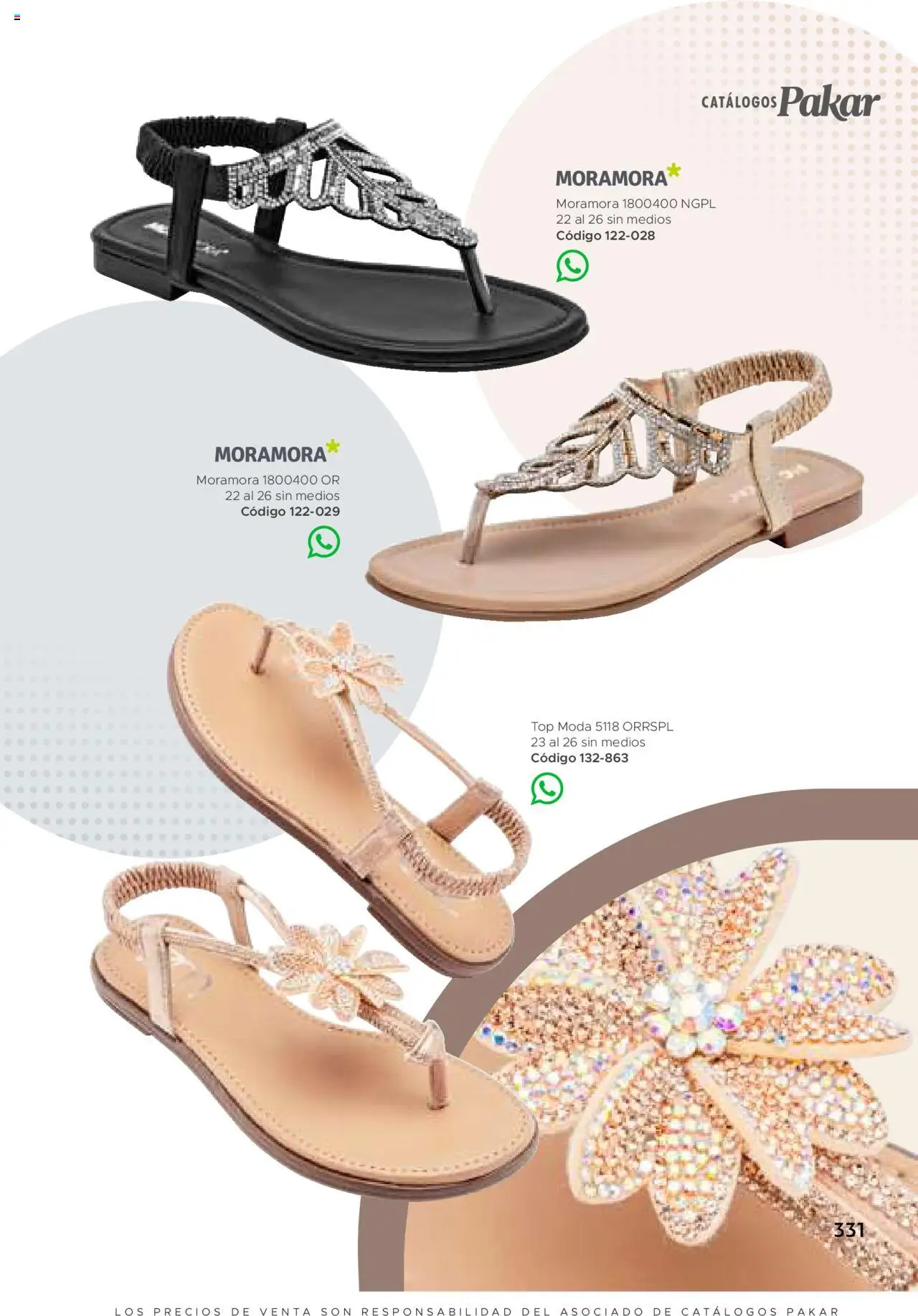 Nuevas ofertas de SC Pakar válidas en toda la República Mexicana desde el 24.07.2025. ¡Encuentra las mejores ofertas en SC Pakar Catálogo Mujer otoño / invierno! | Página: 331 | Productos: Top