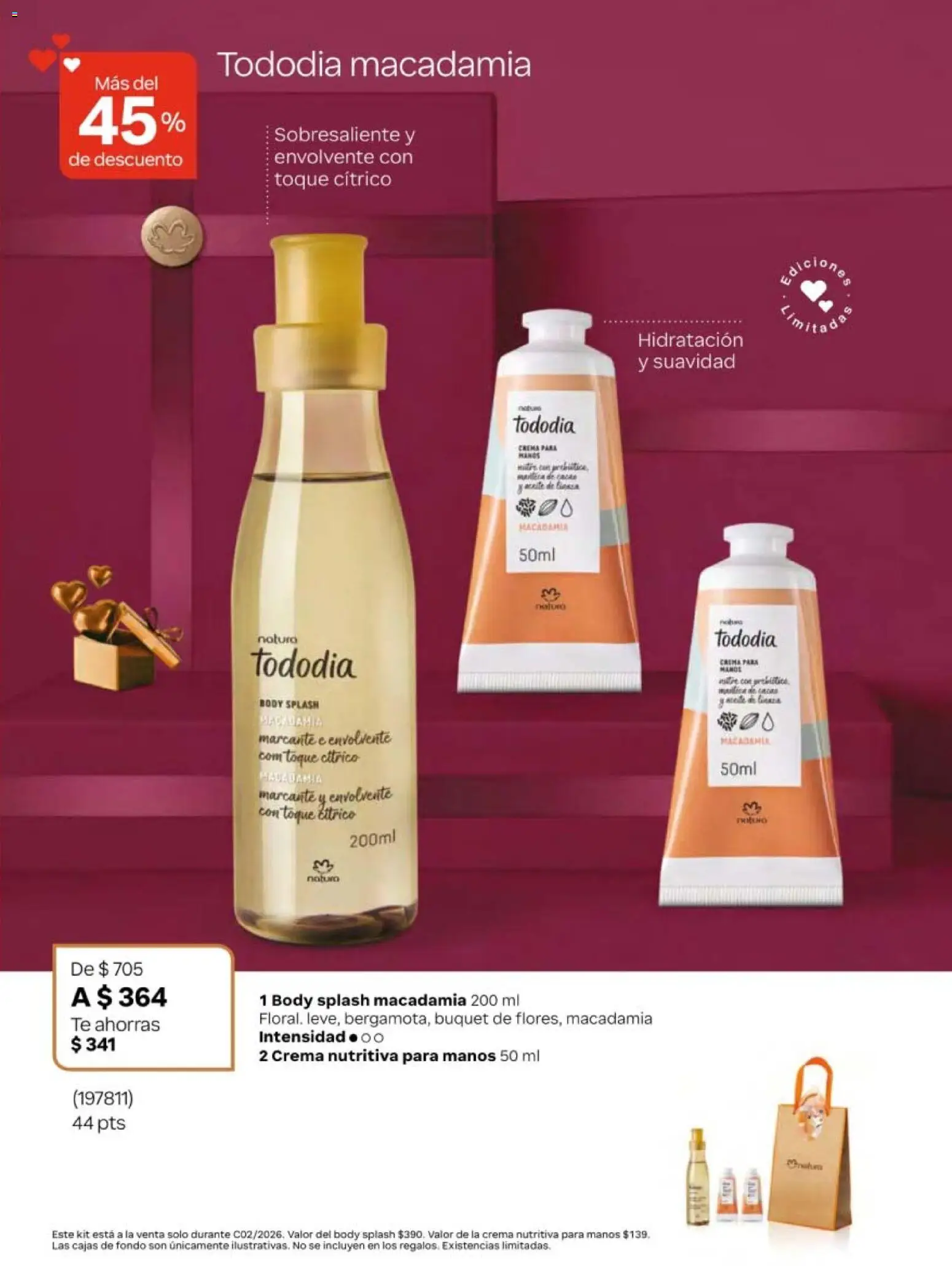 Nuevas ofertas de Natura válidas en toda la República Mexicana desde el 10.01.2026. ¡Encuentra las mejores ofertas en Natura campaña 2 2026! | Página: 41