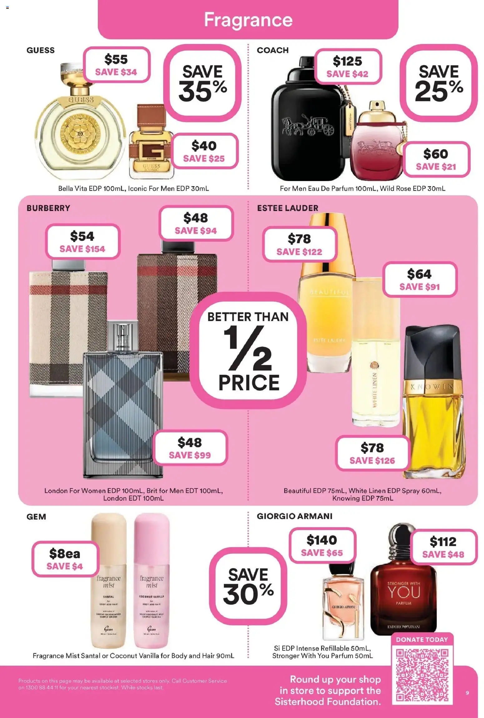 Priceline Pharmacy catalogue - valid from 25.12.2025 | Page: 9 | Products: Fragrance, Linen, Milk