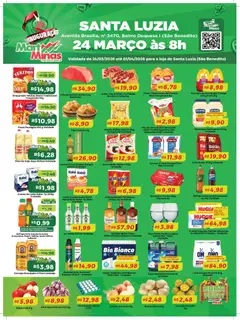 Mart Minas ofertas Santa Luzia - Pré-Visualização do folheto da loja Mart Minas, válido de 24.03.2026