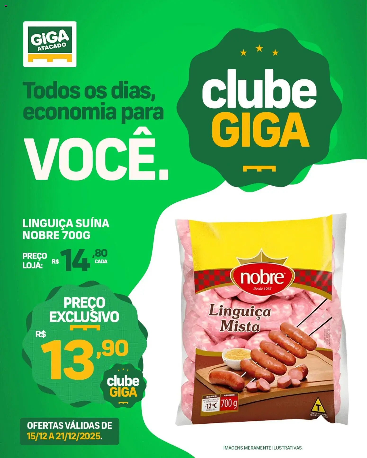 GIGA Atacado Folheto - válido de 15.12.2025 | Página: 6 | Produtos: Linguiça