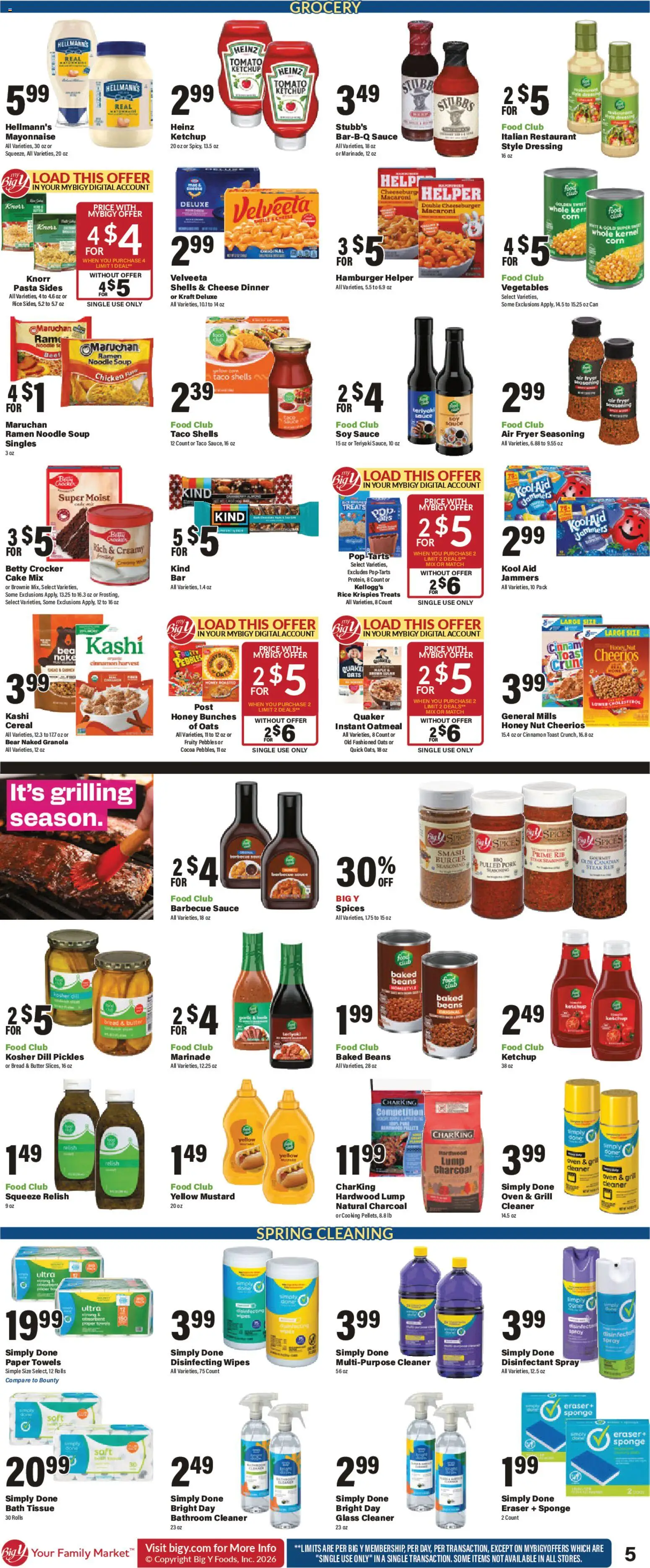 Big Y Weekly Ad - valid from 23.04.2026 | Page: 8 | Products: Bath, Butter, Cheese, Sauce