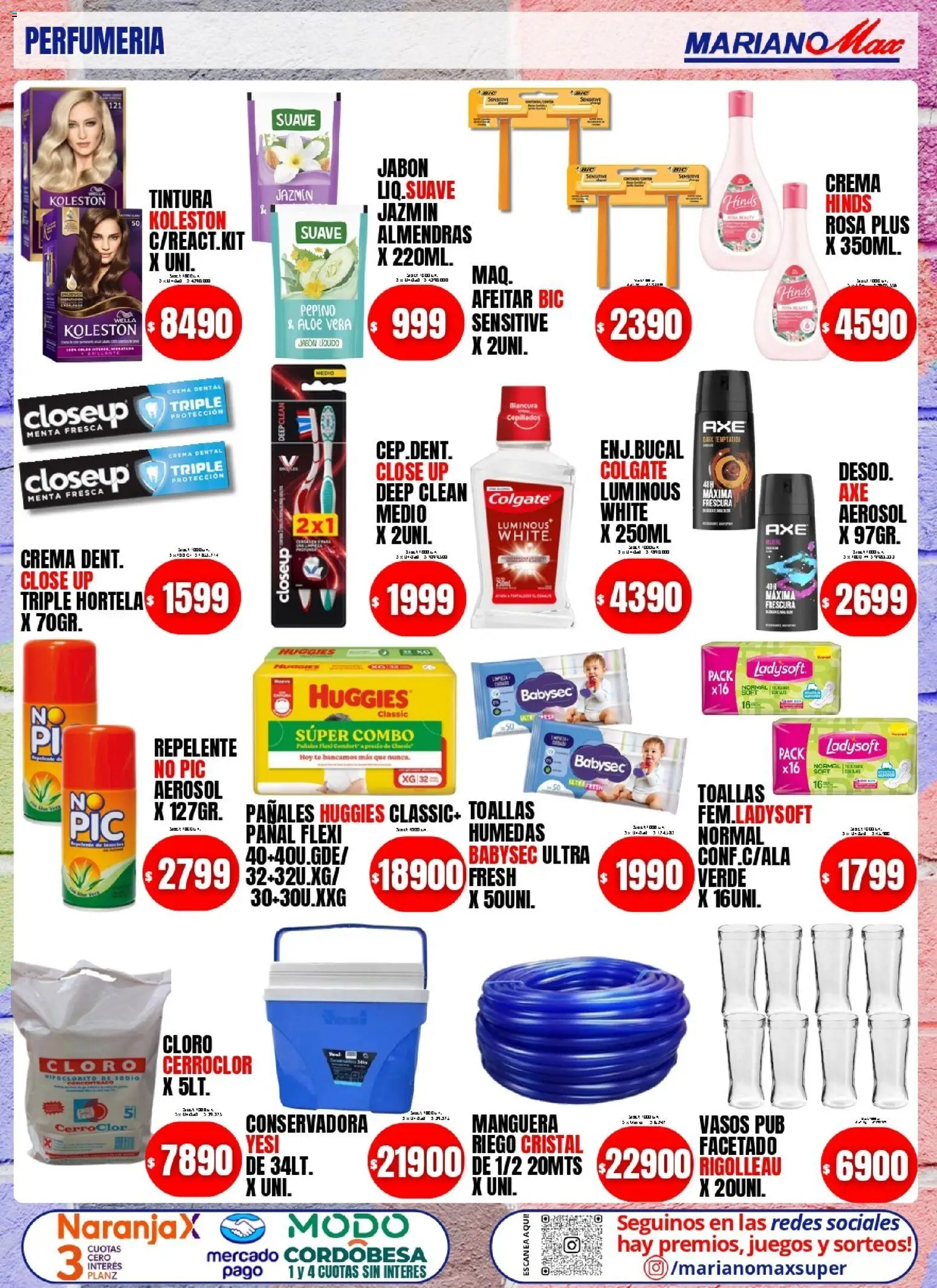 Mariano Max - Catálogo │ válido desde el 04.11.2025 | Página: 6 | Productos: Tintura, Jabón, Pañales, Crema