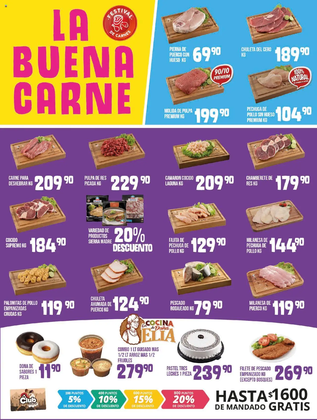 Nuevas ofertas de Alsuper válidas en toda la República Mexicana desde el 17.06.2025. ¡Encuentra las mejores ofertas en Alsuper folleto! | Página: 2 | Productos: Milanesa, Pastel, Arroz, Sierra