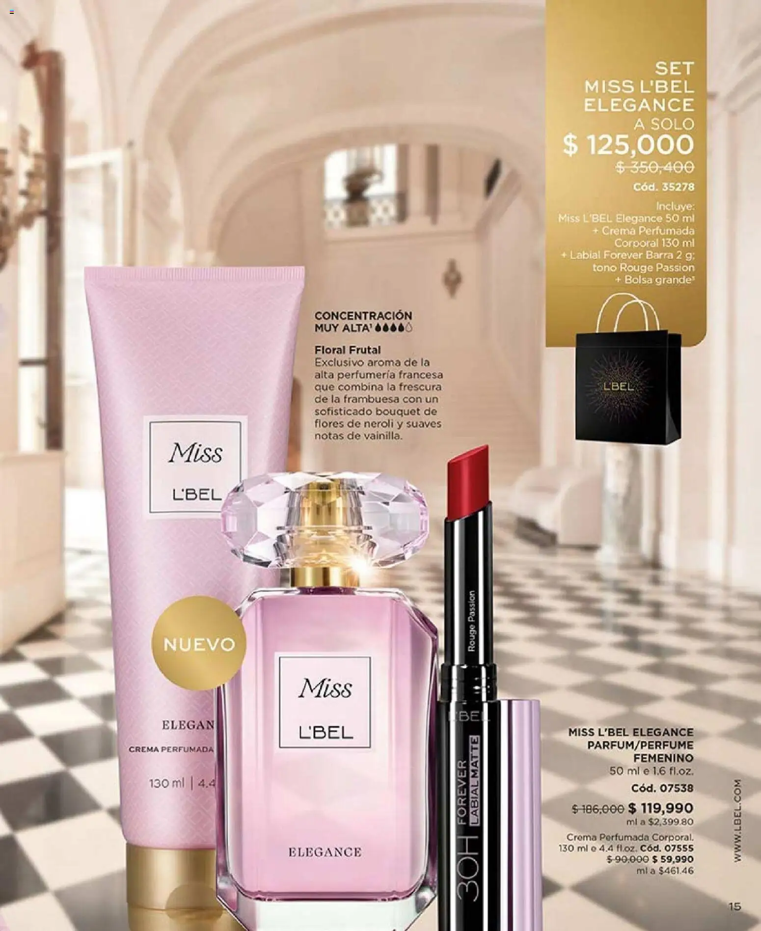 L'Bel revista - valida desde el 01.03.2026 | Página: 15 | Productos: Crema, Bolsa