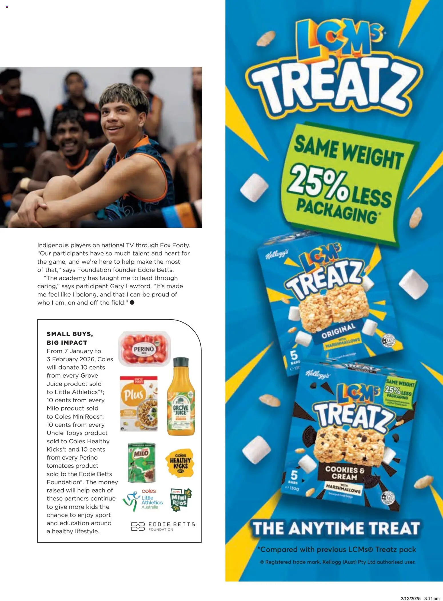 Coles catalogue - valid from 02.01.2026 | Page: 119 | Products: Tomatoes, Cream, Foundation, Weight