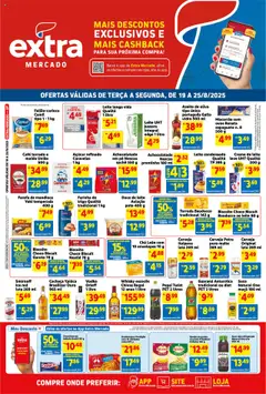 Extra - Ofertas de Mercado - Pré-Visualização do folheto da loja Extra, válido de 19.08.2025