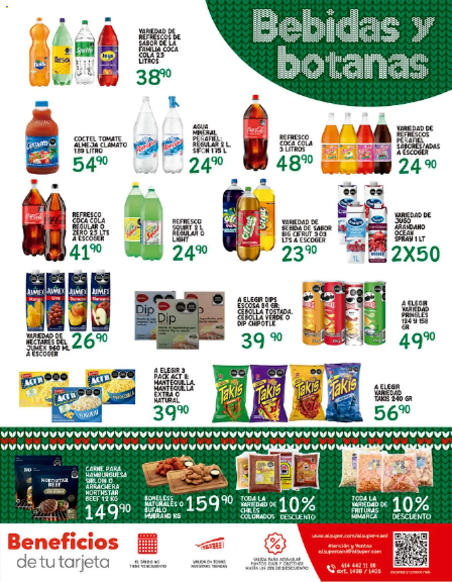 Nuevas ofertas de Alsuper válidas en toda la República Mexicana desde el 12.12.2025. ¡Encuentra las mejores ofertas en Alsuper folleto! | Página: 7 | Productos: Refresco, Tomate, Agua, Mantequilla