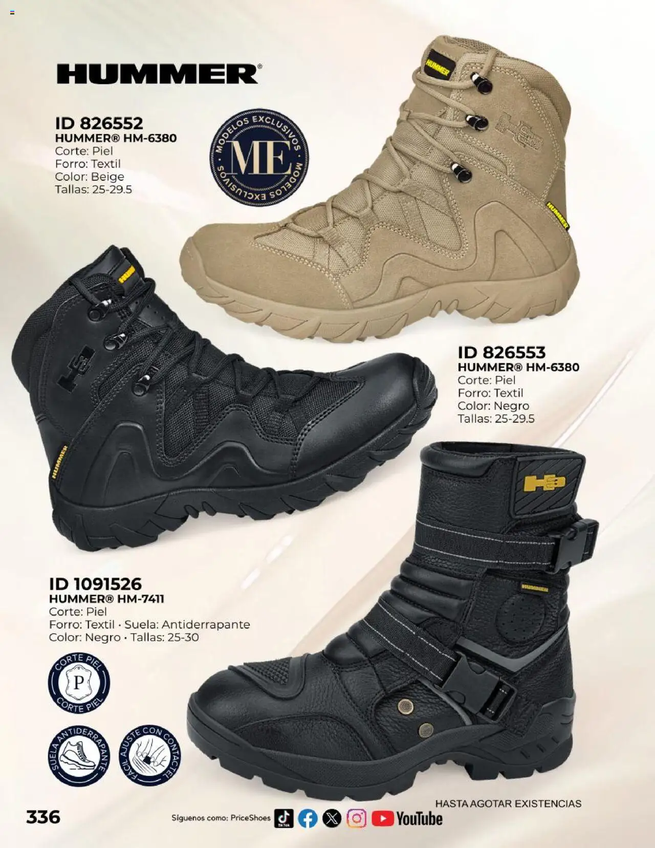 Nuevas ofertas de Price Shoes válidas en toda la República Mexicana desde el 19.10.2025. ¡Encuentra las mejores ofertas en Price Shoes catálogo Exclusivos 2025! | Página: 334
