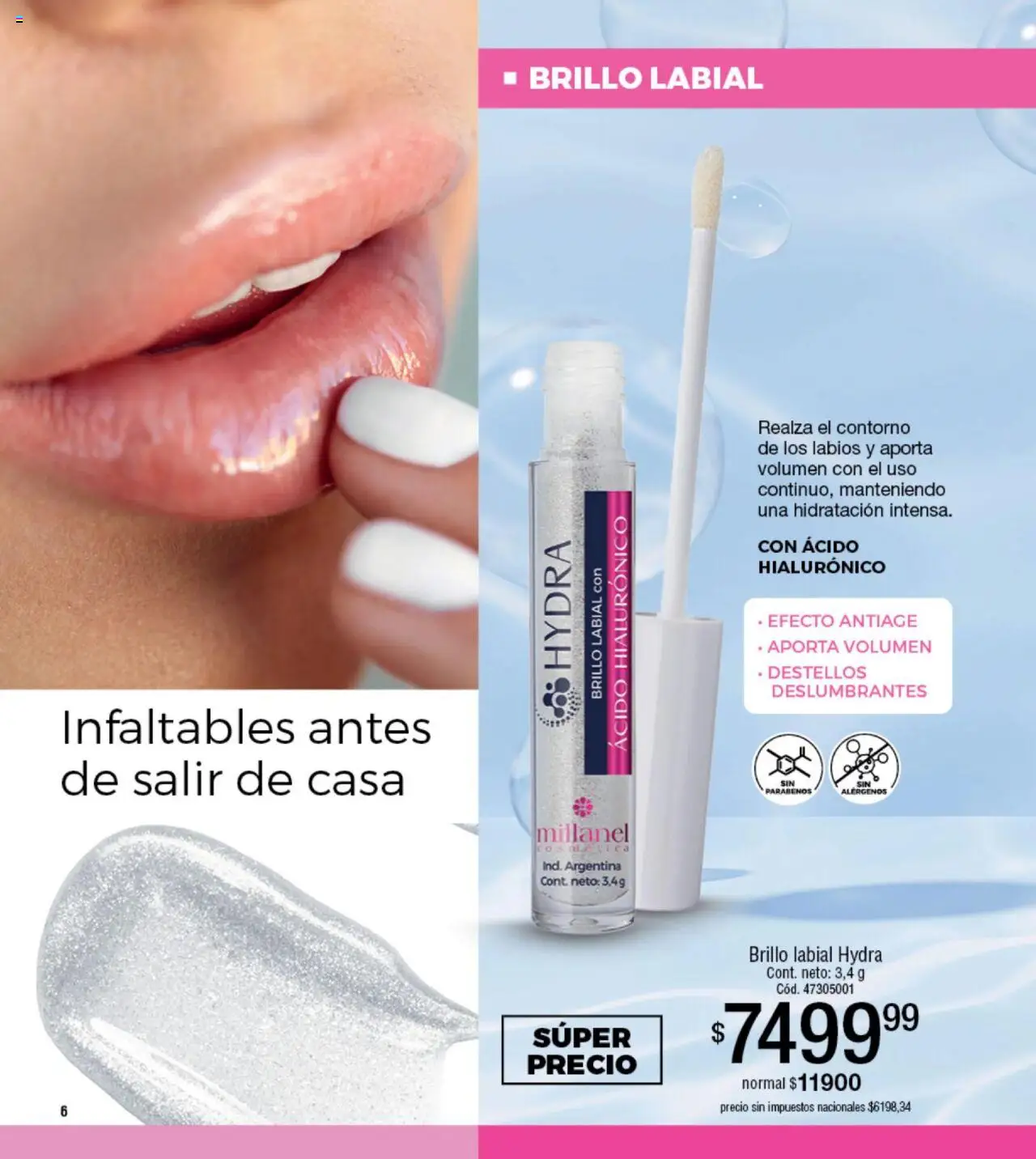 Millanel - Catálogo │ válido desde el 20.10.2025 | Página: 6 | Productos: Contorno, Brillo