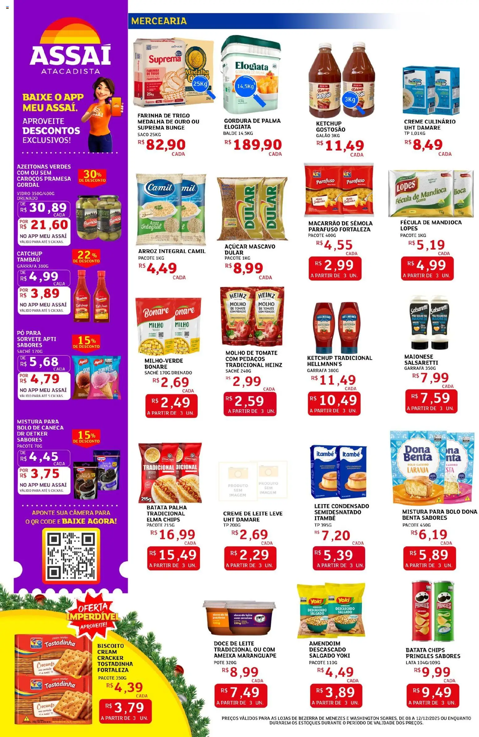 Assaí Atacadista Folheto - válido de 31.03.2026 | Página: 2 | Produtos: Amendoim, Mandioca, Bolo, Câmera