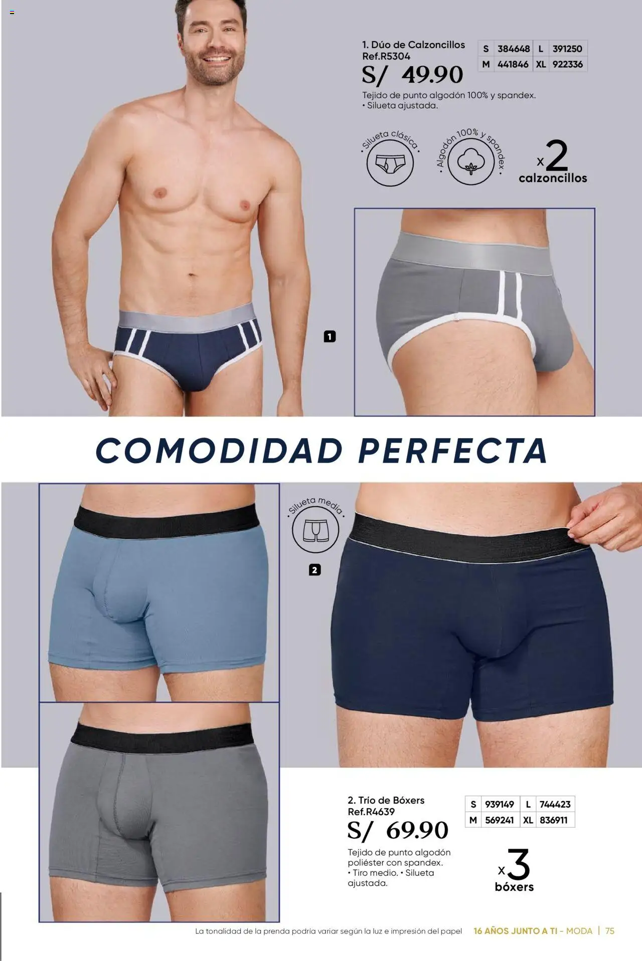 Catálogo Azzorti válido desde 15.09.2025 | Página: 77 | Productos: Boxers