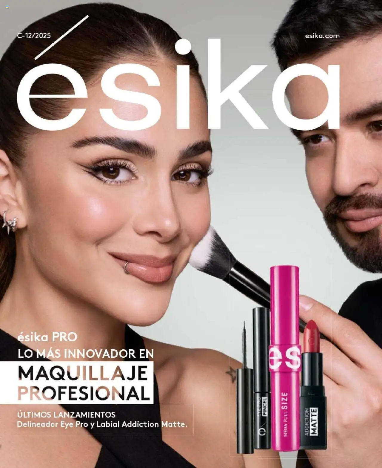 Catálogo Ésika válido desde 25.08.2025 | Página: 1 | Productos: Delineador, Pincel, Maquillaje