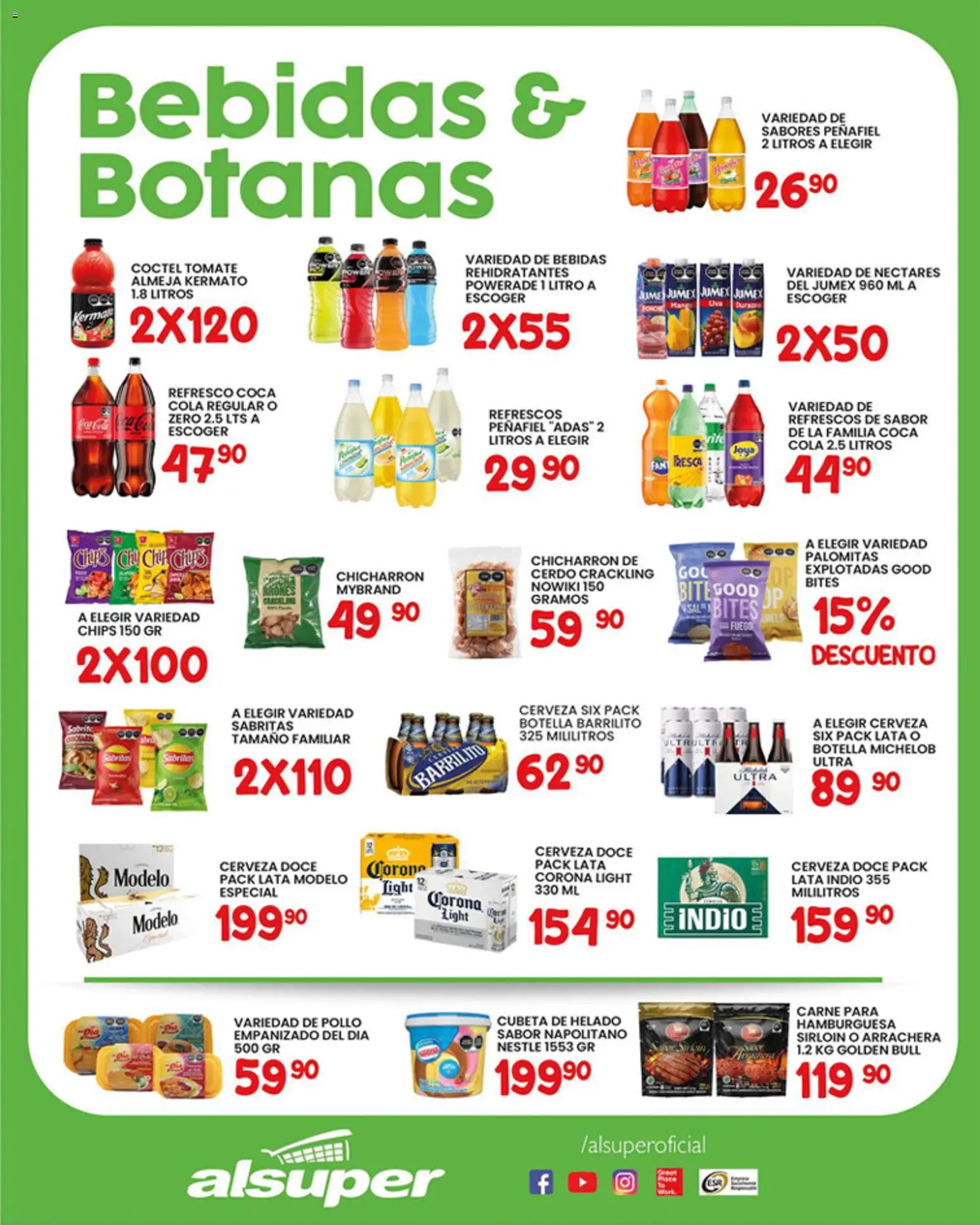 Nuevas ofertas de Alsuper válidas en toda la República Mexicana desde el 06.02.2026. ¡Encuentra las mejores ofertas en Alsuper folleto Saltillo! | Página: 3