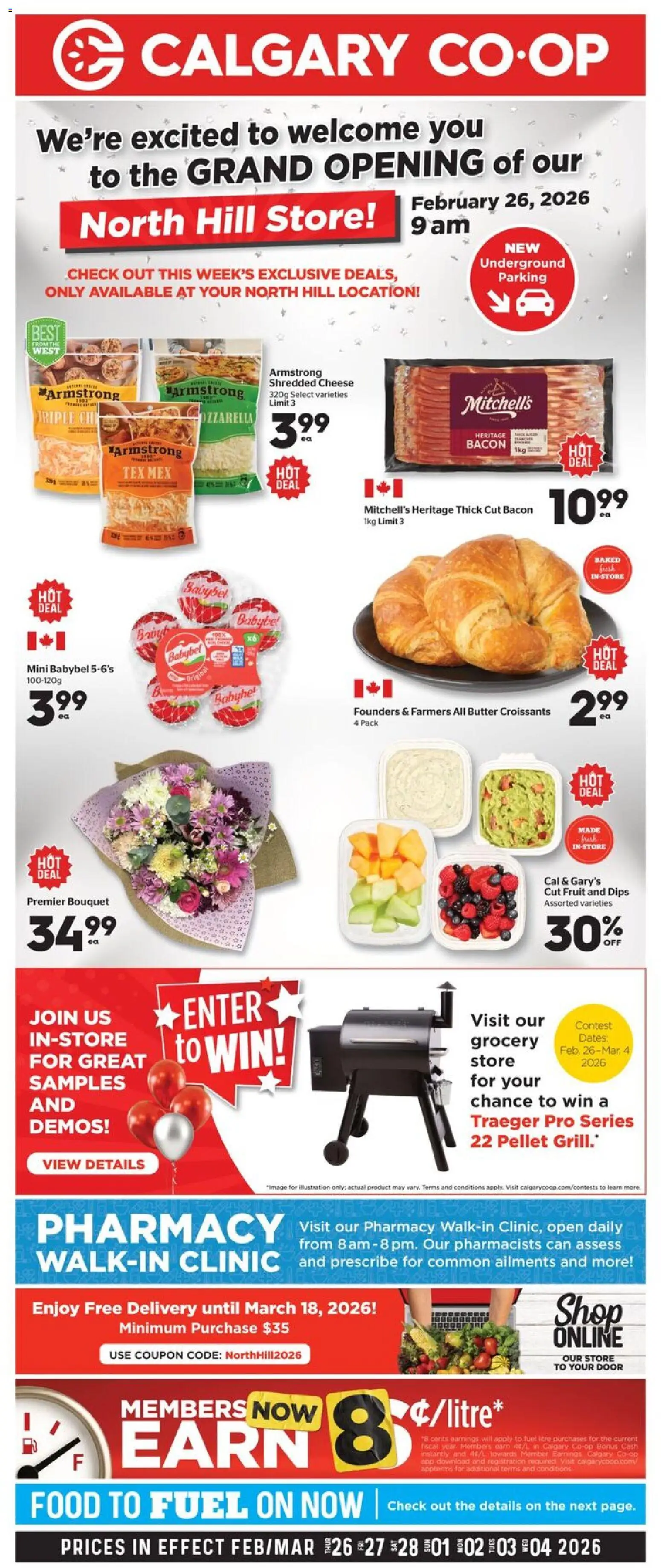Calgary Co-op flyer valid from 26.02.2026 | Page: 1