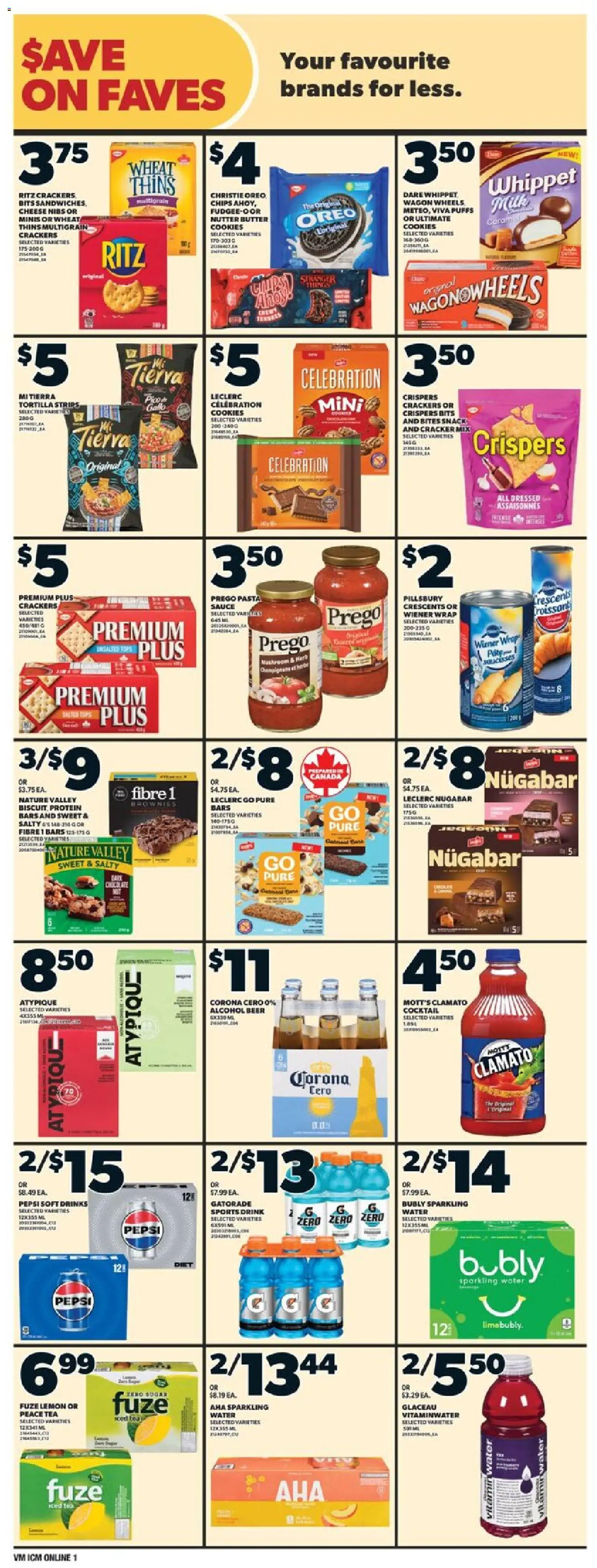 Valu Mart flyer valid from 13.11.2025 | Page: 6 | Products: Tea, Pasta, Cookies, Butter