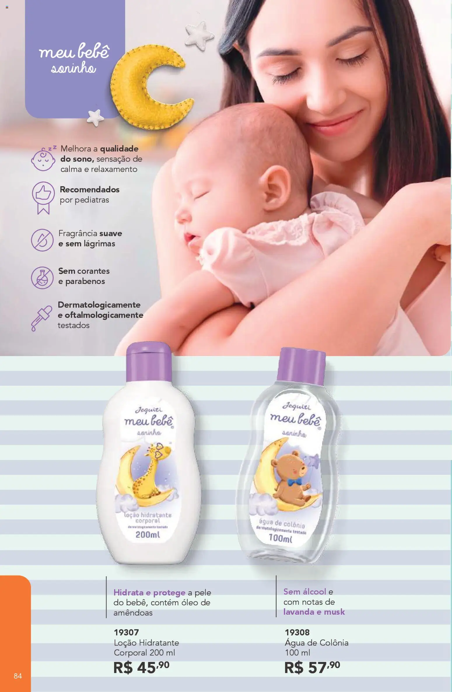 Jequiti Folheto - válido de 24.10.2025 | Página: 84 | Produtos: Fragrância, Hidratante corporal, Óleo, Amêndoas