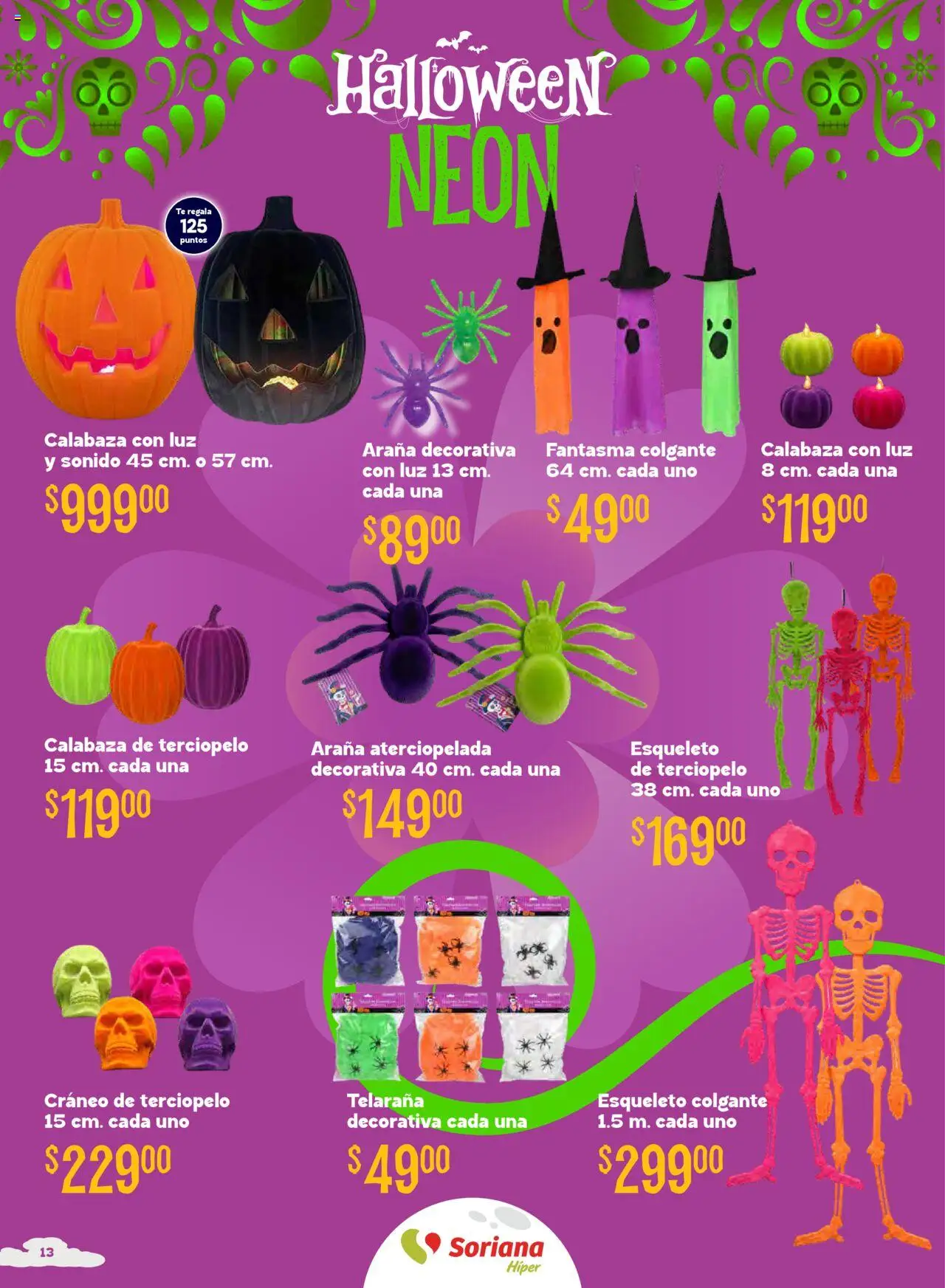 Nuevas ofertas de Soriana válidas en toda la República Mexicana desde el 16.10.2025. ¡Encuentra las mejores ofertas en Soriana - Halloween y Día de muertos Híper Nacional! | Página: 13 | Productos: Té