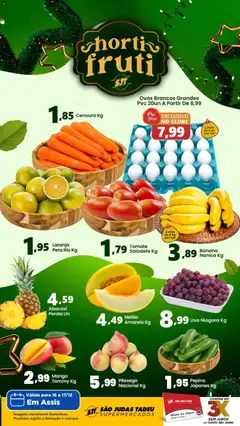 São Judas Tadeu - Ofertas da semana - Pré-Visualização do folheto da loja São Judas Tadeu, válido de 16.12.2025